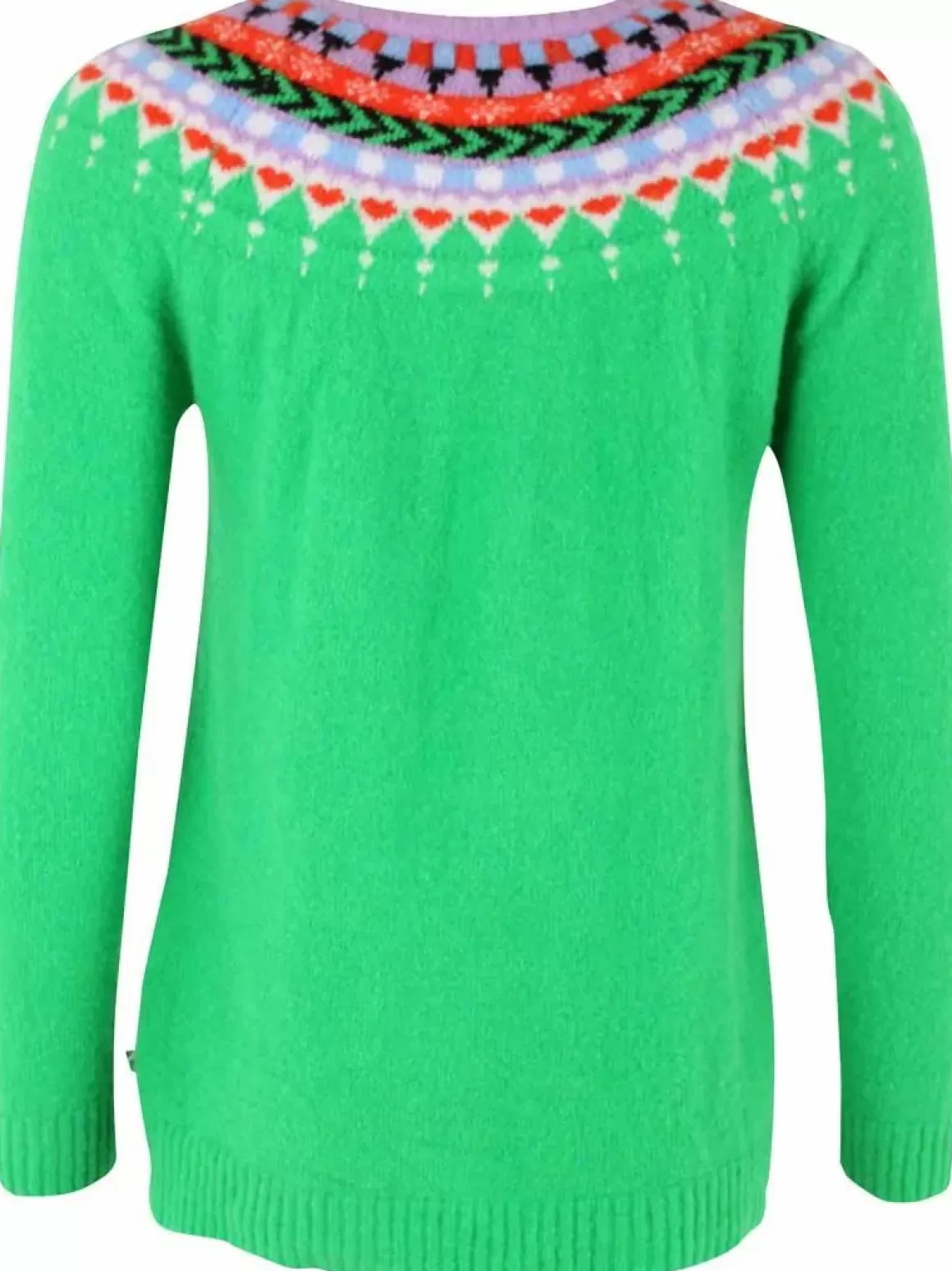 Damen Danefæ Danepeaceful Light Wool Sweater Green