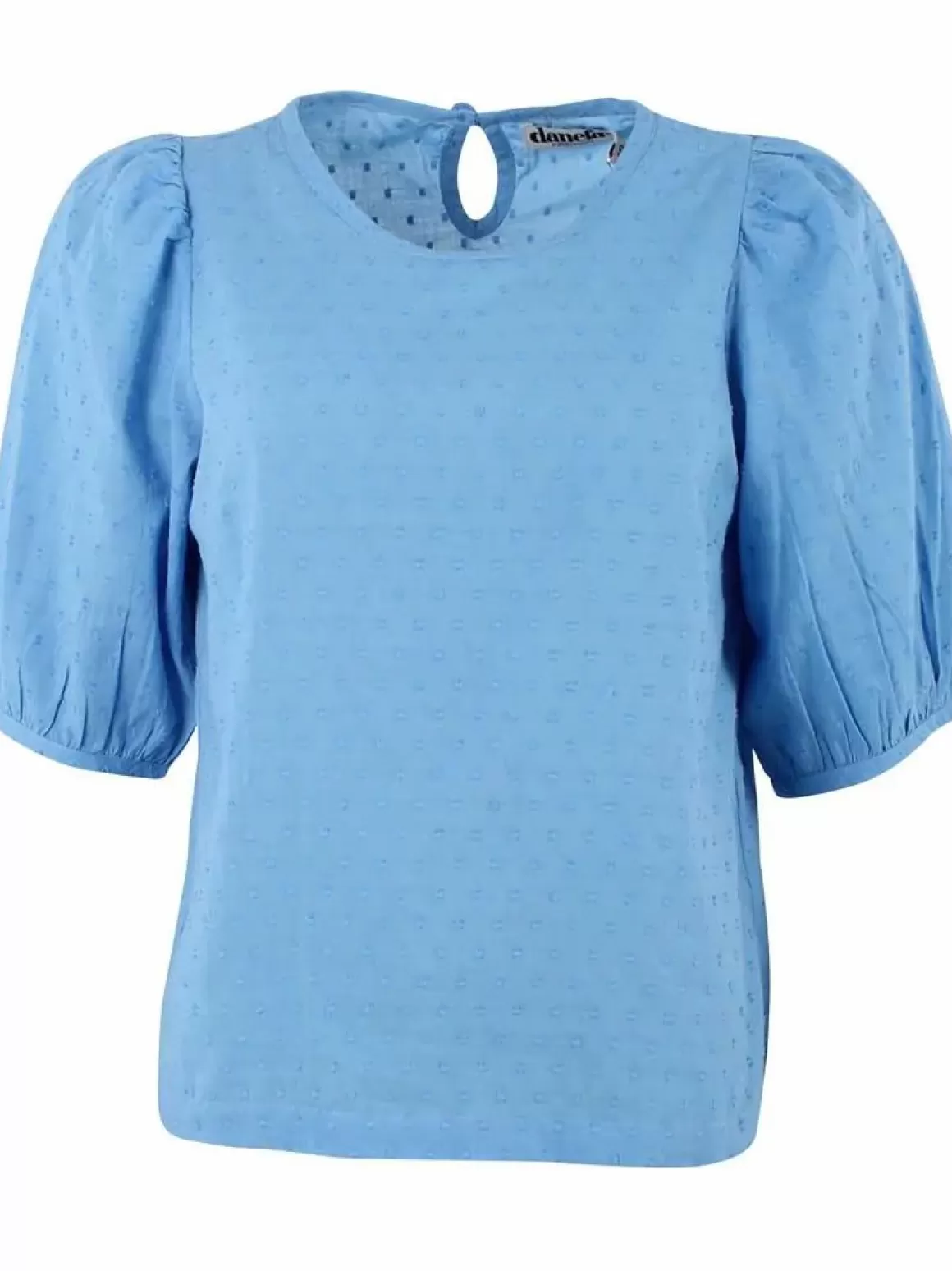 Damen Danefæ Daneprosecco Cotton Dot Shirt Ice Blue