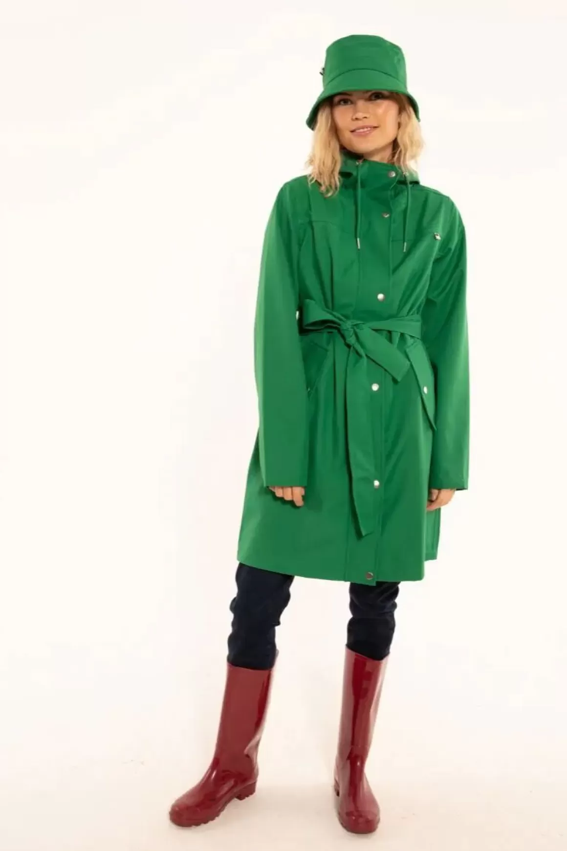 Damen Danefæ Danerainlover Raincoat Green