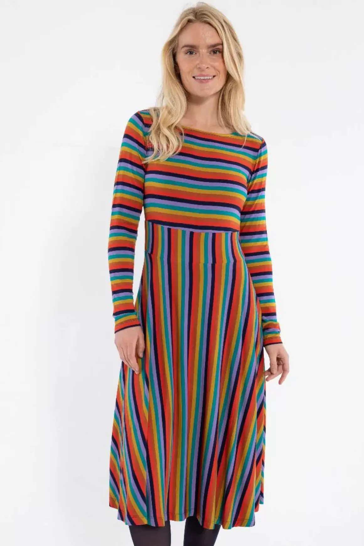 Damen Danefæ Danesigrid Viscose Dress Warmglow