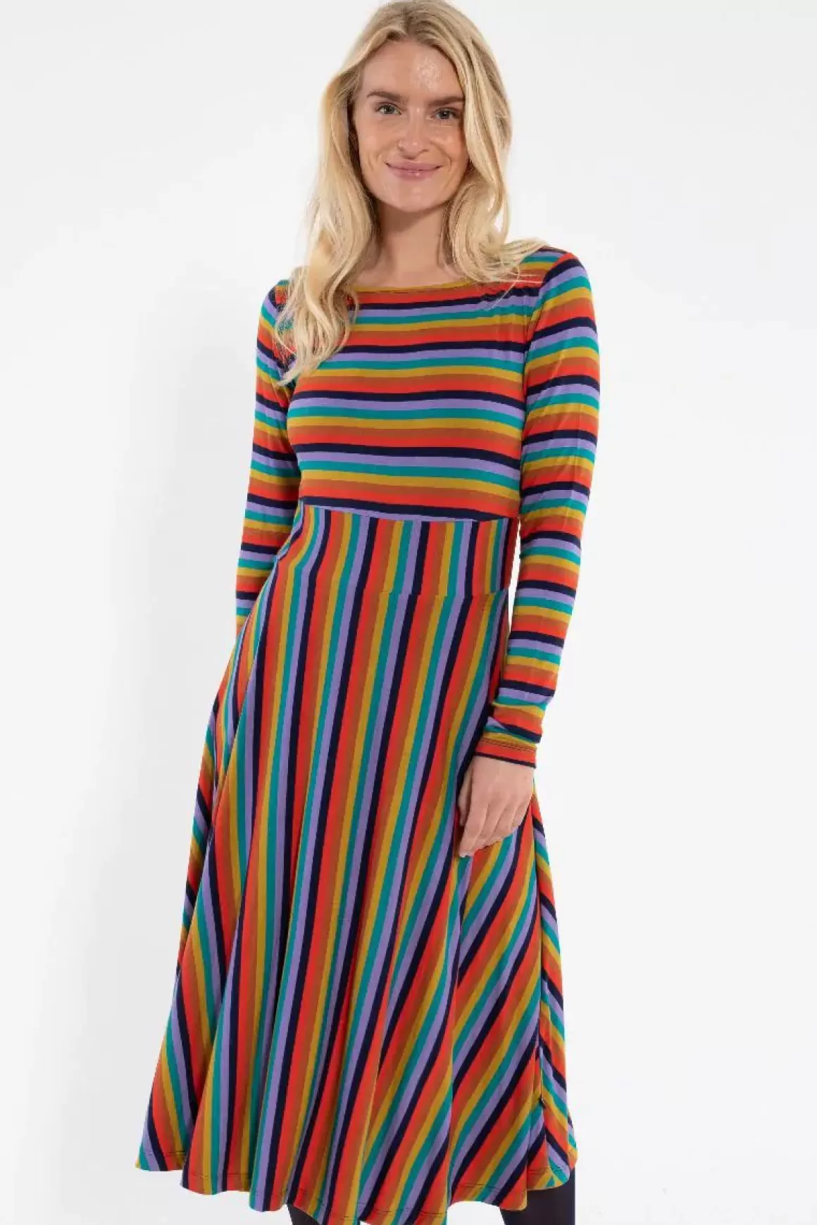 Damen Danefæ Danesigrid Viscose Dress Warmglow