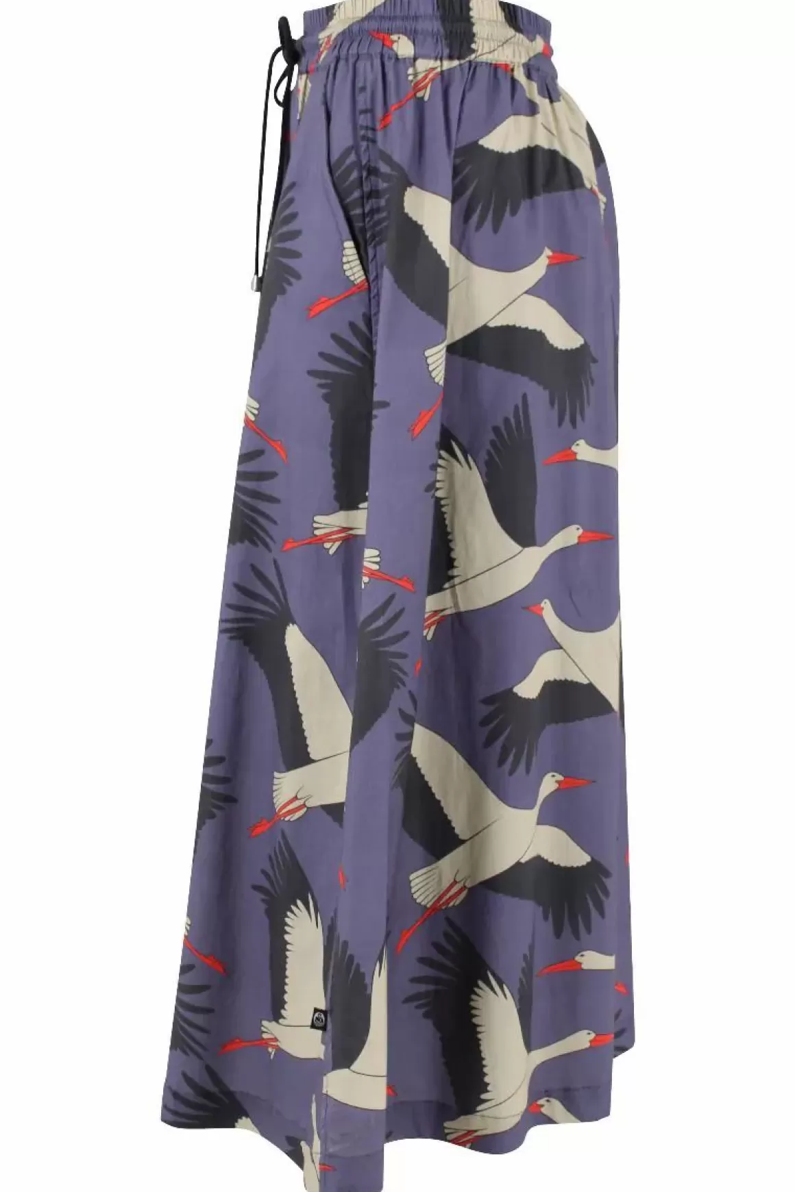 Damen Danefæ Danespresso Poplin Skirt Blue Grey Stork