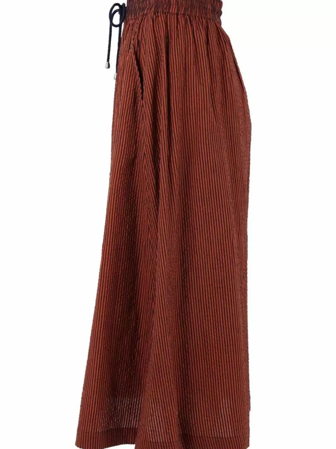 Damen Danefæ Danespresso Searsucker Skirt Rust/Dark Navy