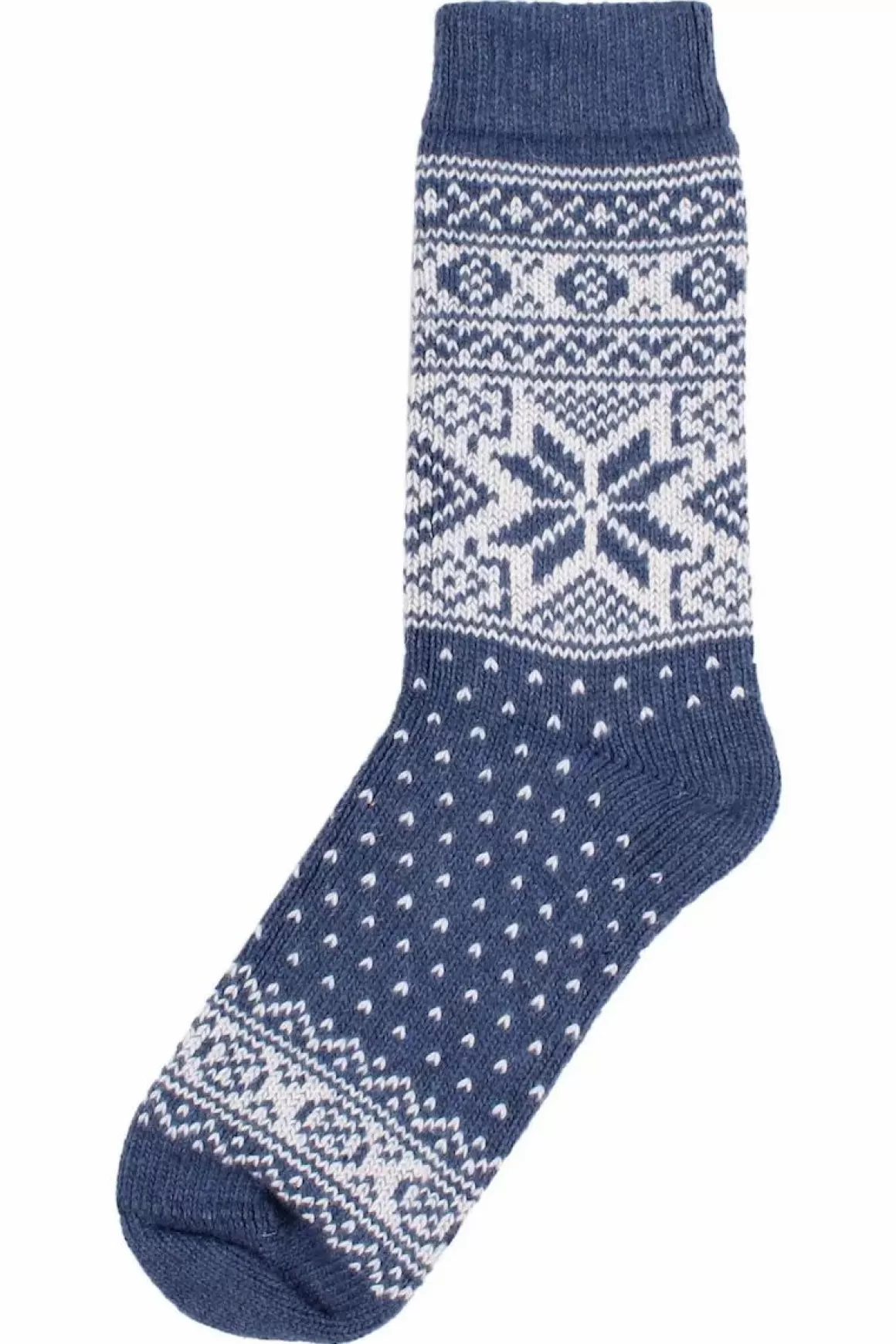 Damen Danefæ Danestay Warm Wool Socks Denim/White