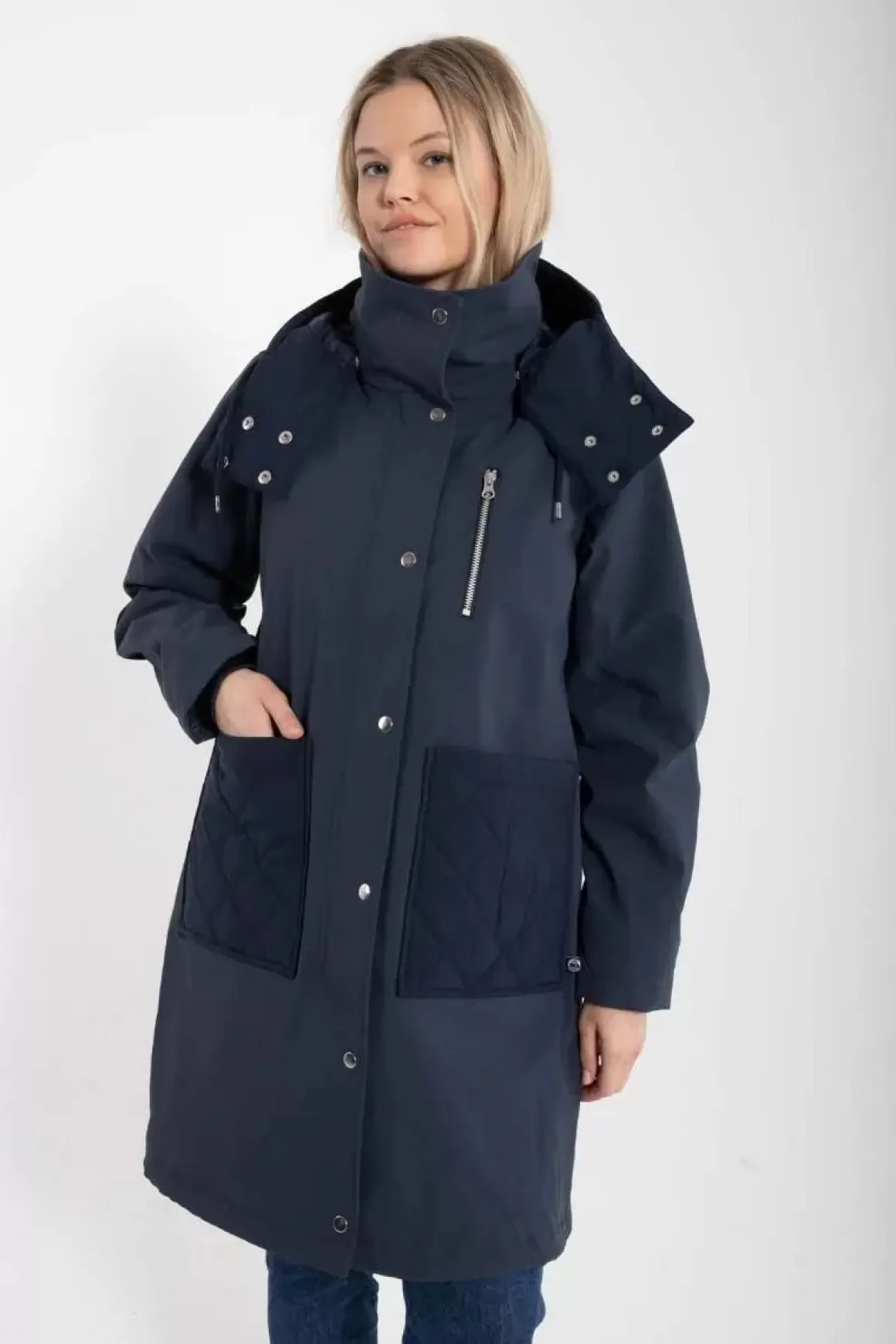 Damen Danefæ Danethorshavn Winter Coat Dk Navy