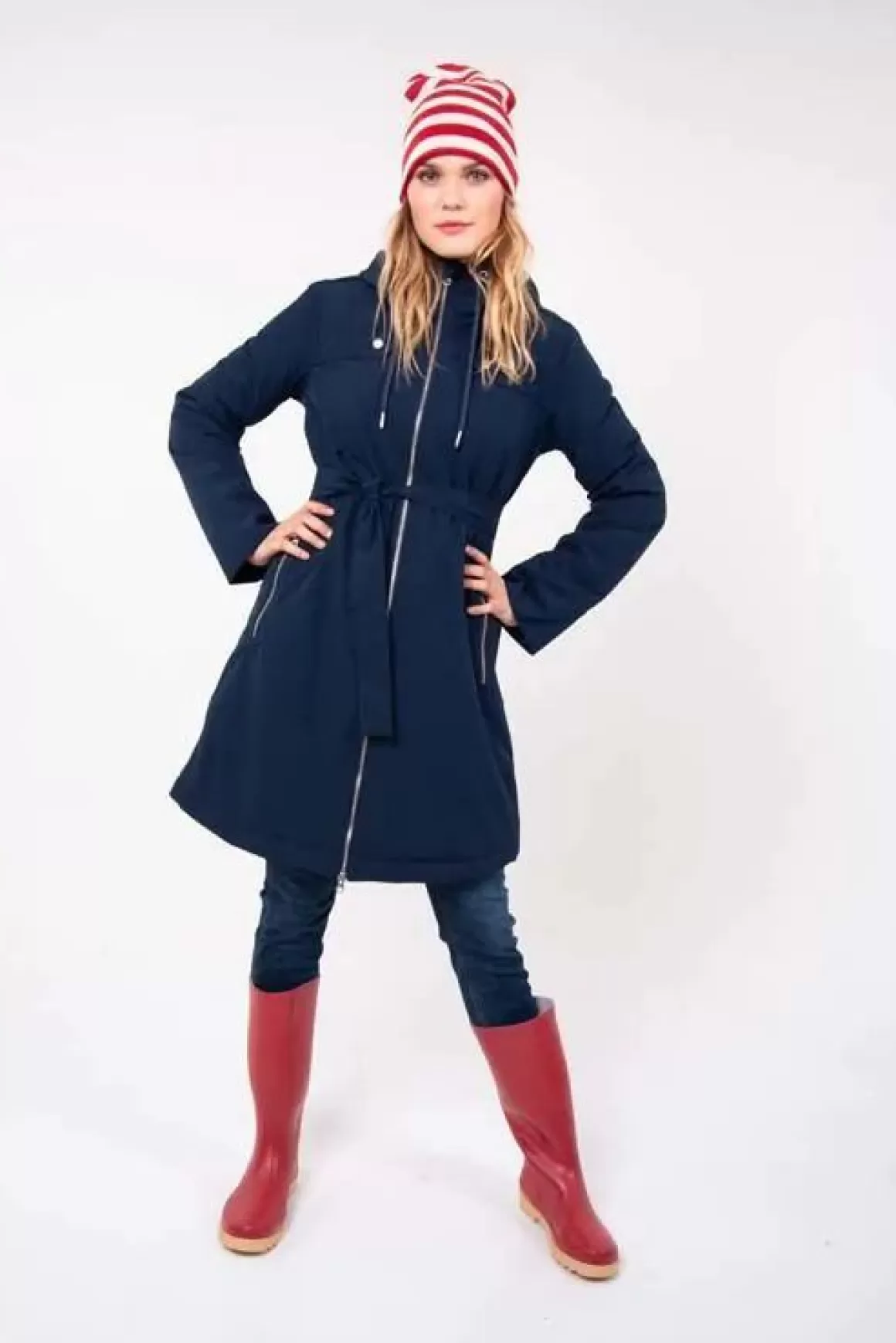 Damen Danefæ Danetyttebaer Winter Str Jacket Navy