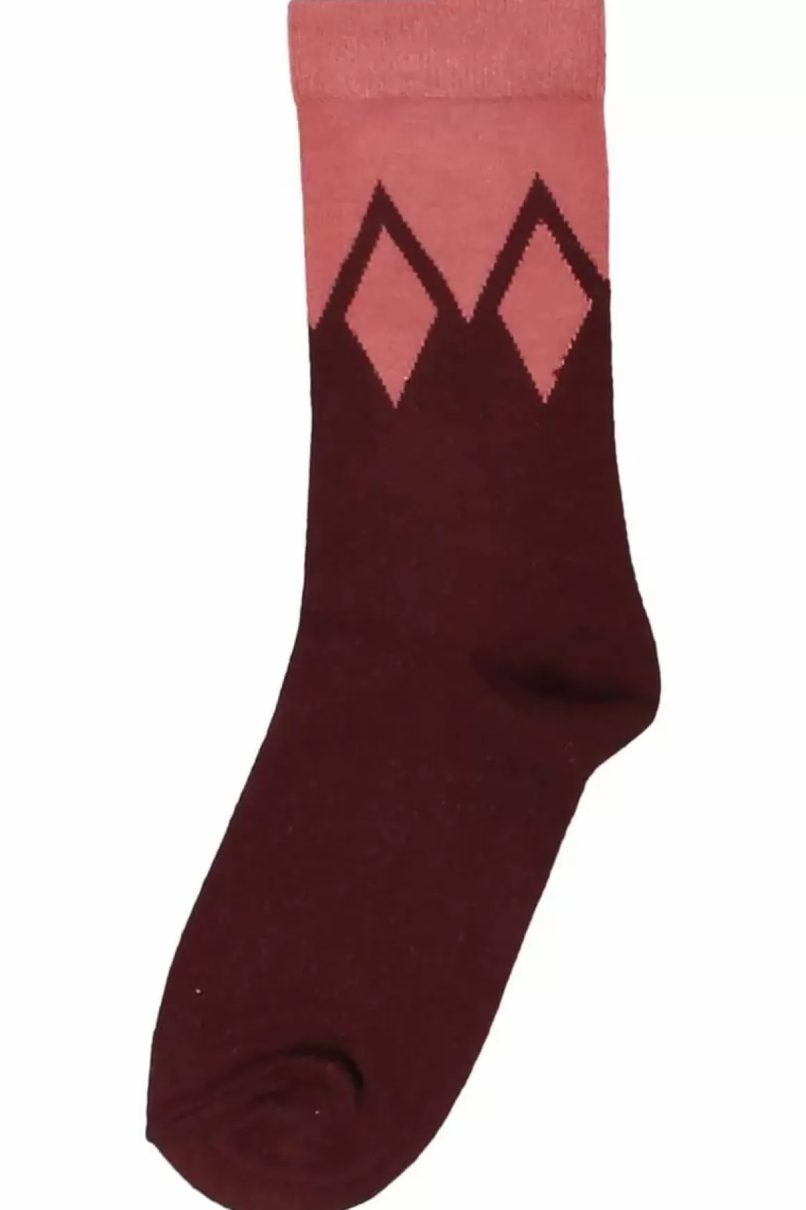 Damen Danefæ Danewalk With Me Socks Berry Chocolate/Old Rose Icicles