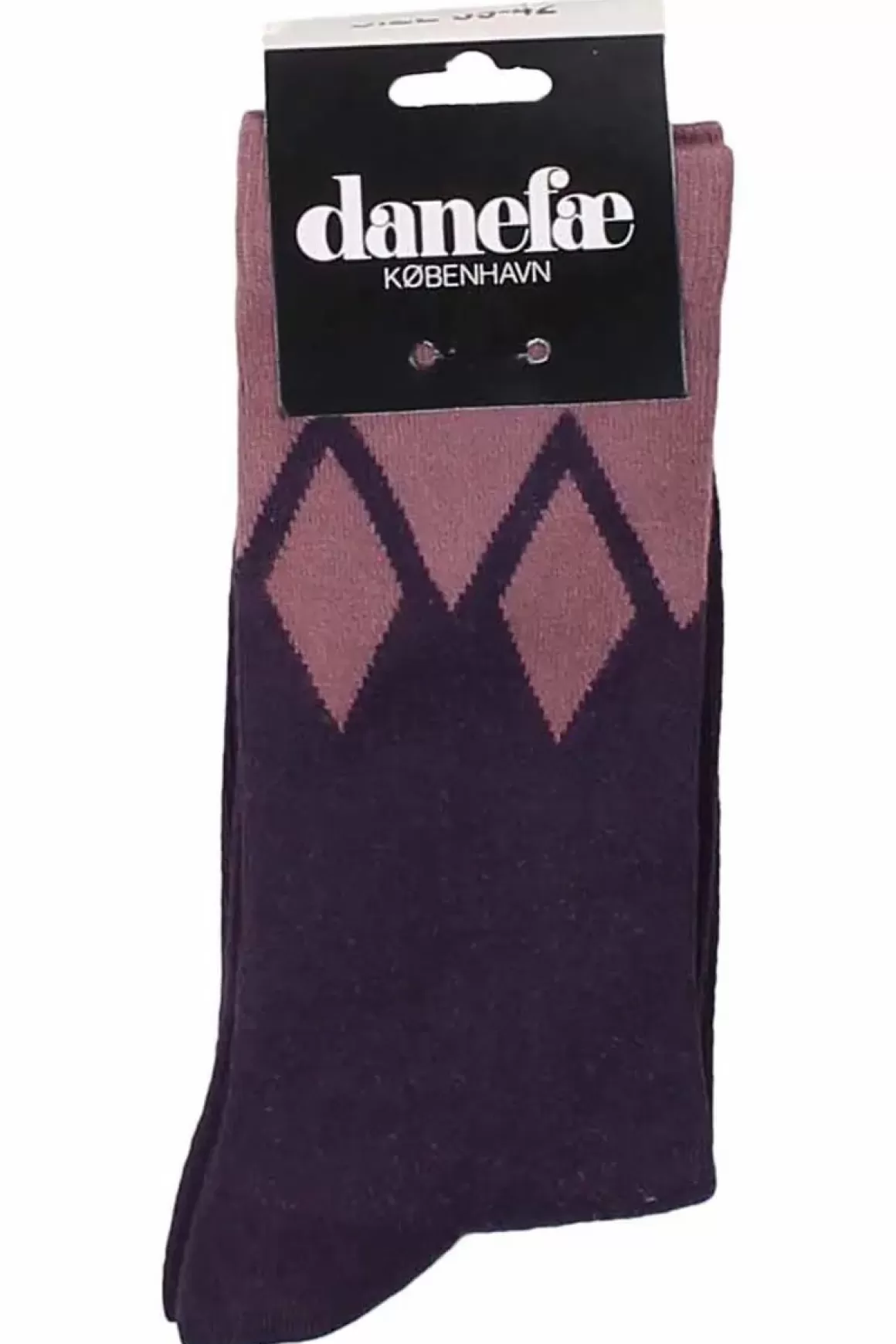 Damen Danefæ Danewalk With Me Socks Black Mauve/Clay Viola Icicles