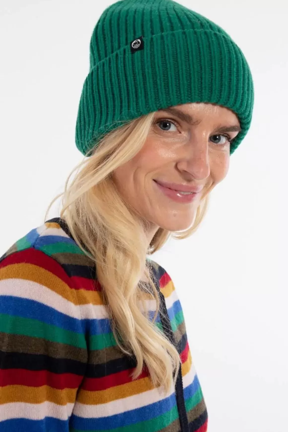 Damen Danefæ Danewarm Thoughts Merino Beanie Green