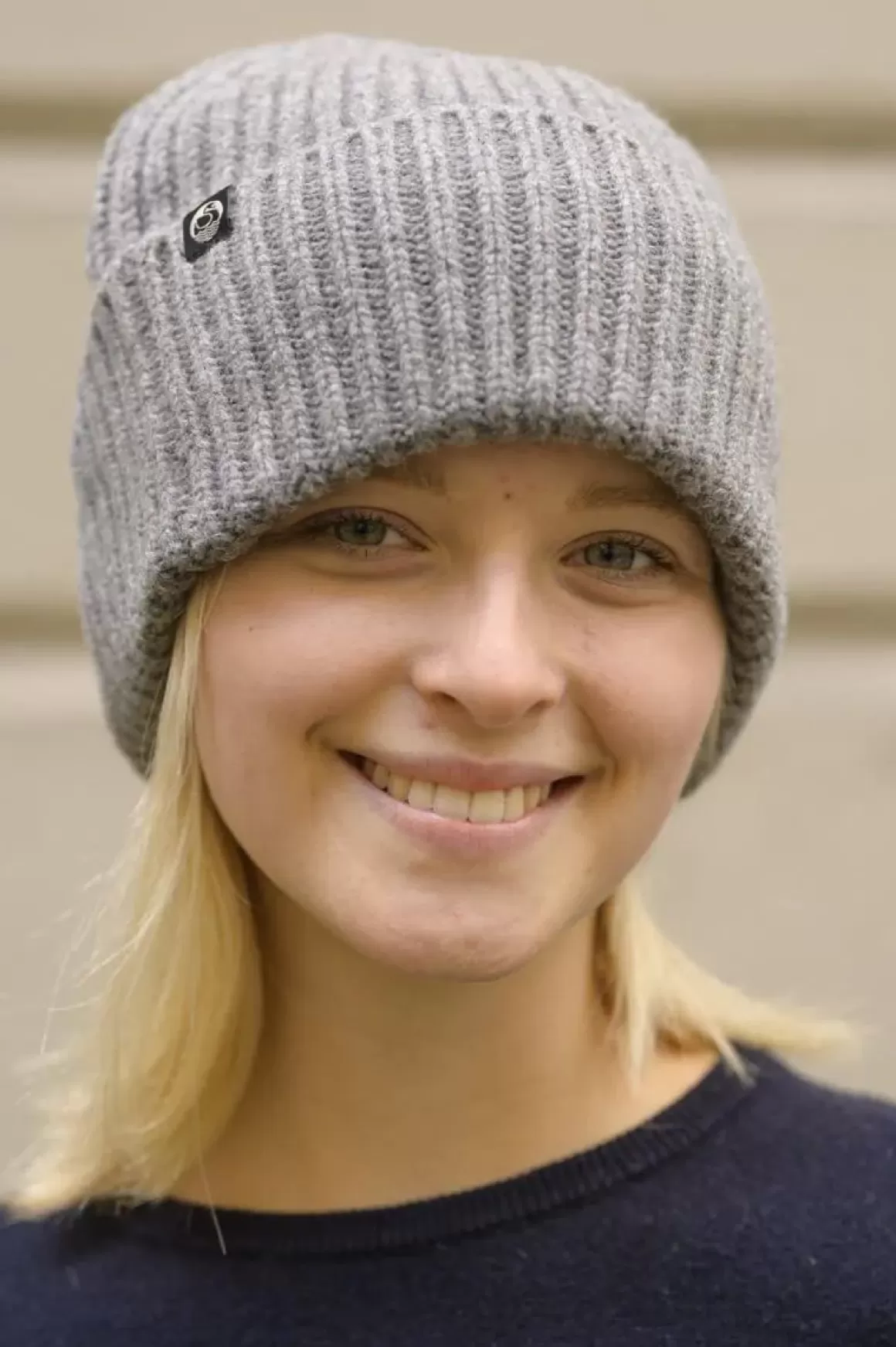 Damen Danefæ Danewarm Thoughts Merino Beanie Heather Grey