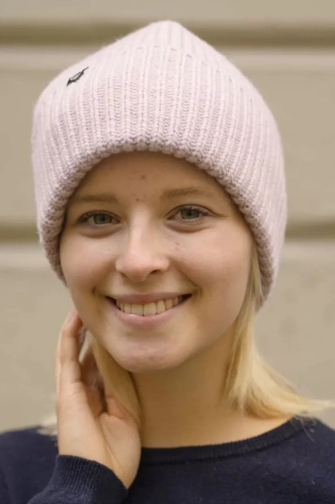 Damen Danefæ Danewarm Thoughts Merino Beanie Powder Pink