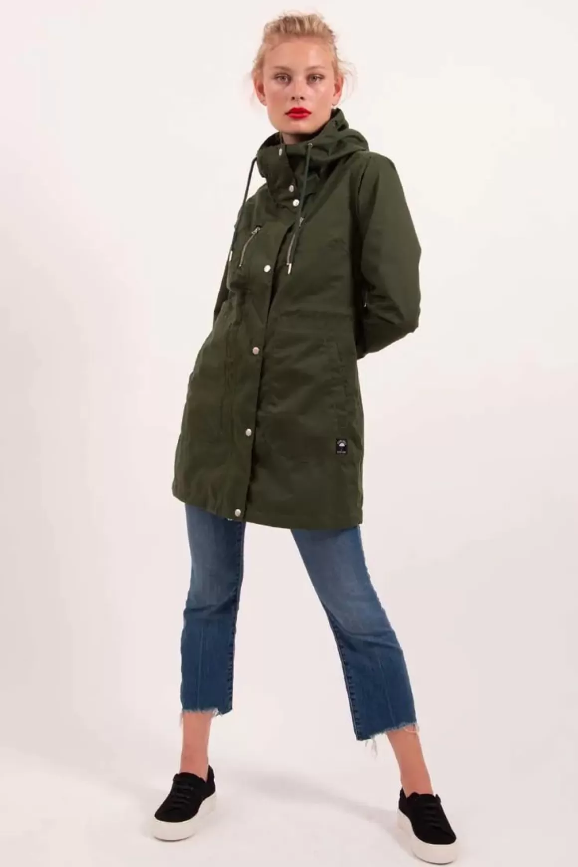 Damen Danefæ Daninge Midseason Parka Khaki