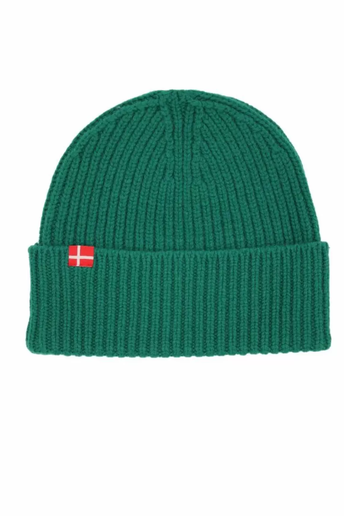 Damen Danefæ Danmark Merino Beanie Green