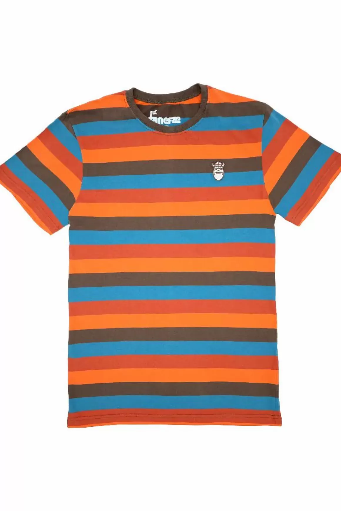 Herren Danefæ Drenge Tee Brown/Orange/Turkis/Rust