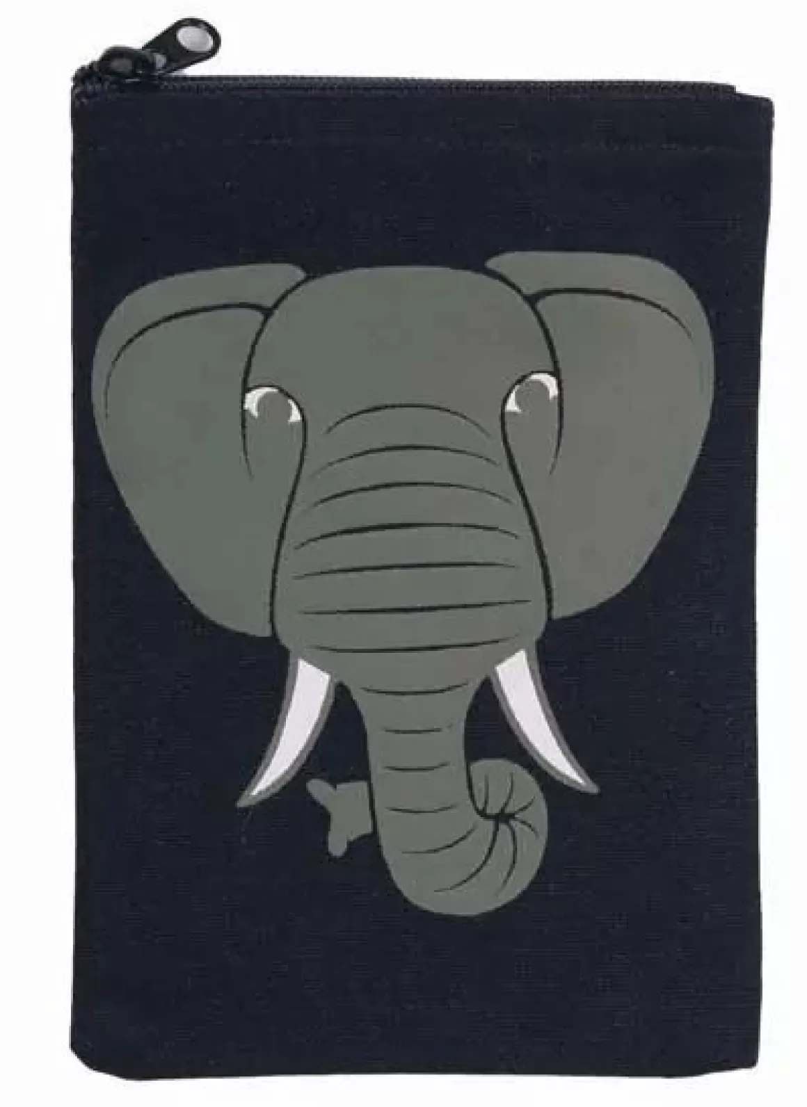 Kinder Danefæ Dyr Pouch Navy Elefant