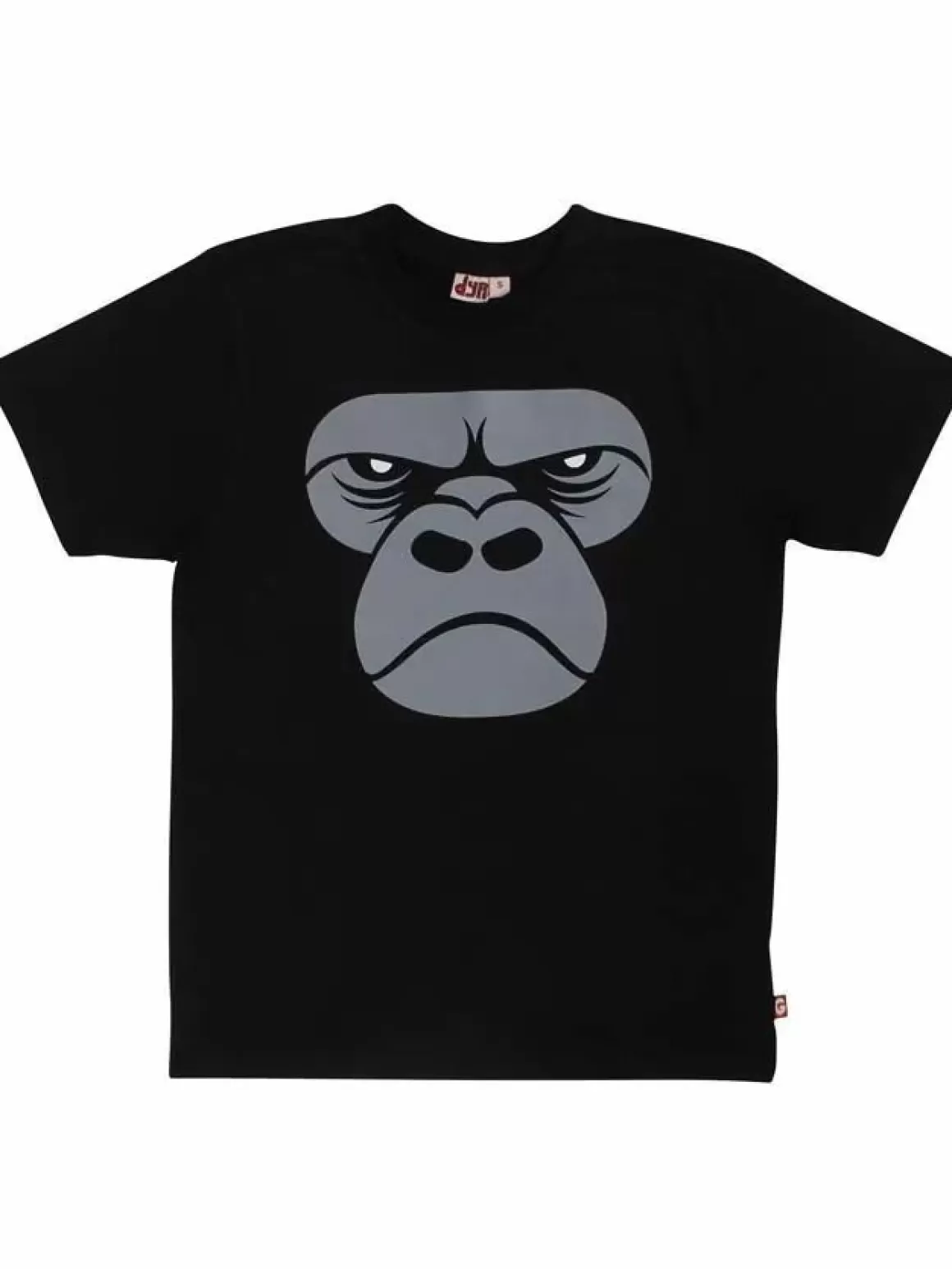 Herren Danefæ Dyrmande T Black Zoomgorilla