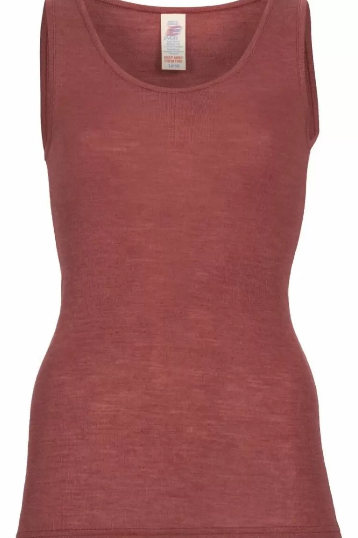 Damen Danefæ Engel Wool Natur Ladies Tanktop Copper