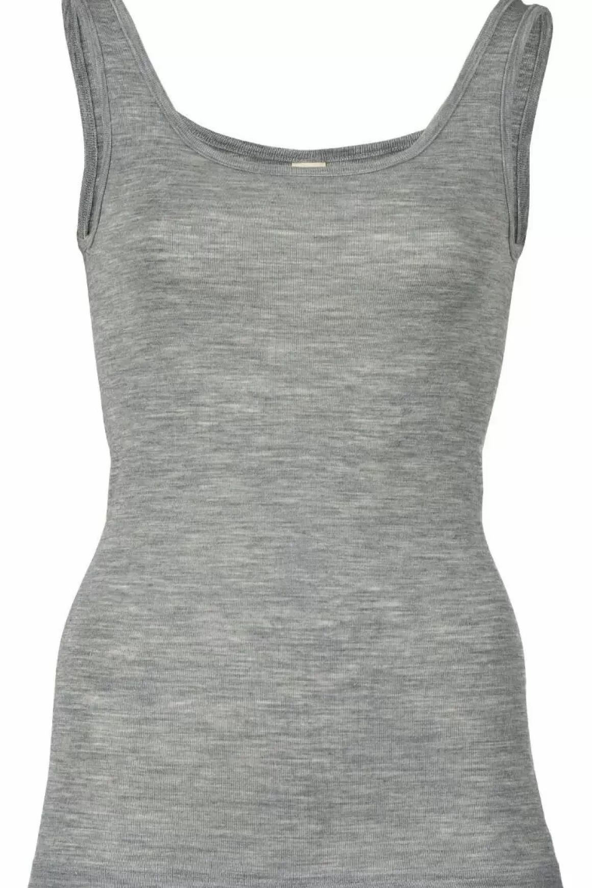 Damen Danefæ Engel Wool Natur Ladies Tanktop Lt Grey Melange