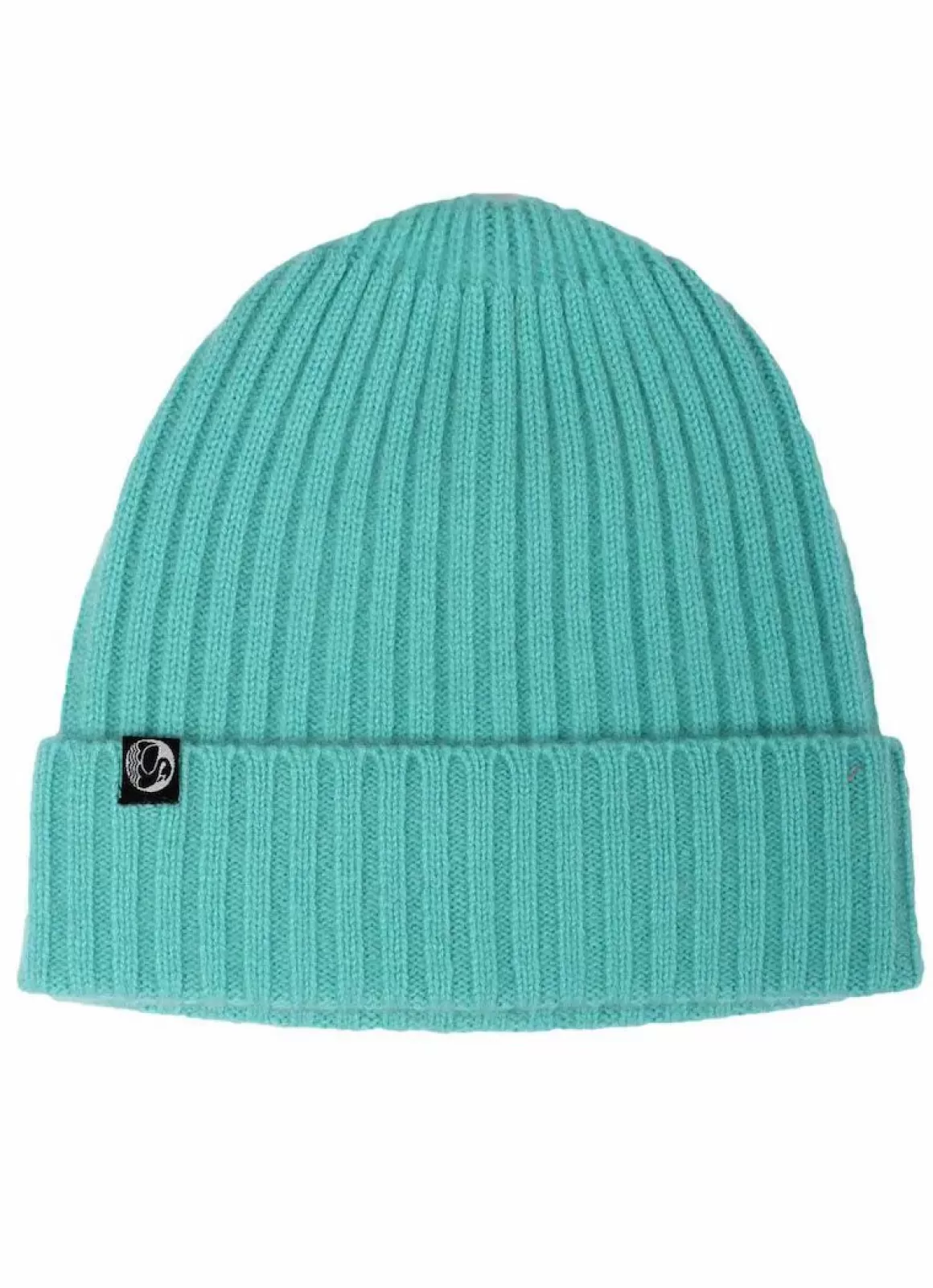 Damen Danefæ Ess - Cashmere Rib Beanie Aqua Ice