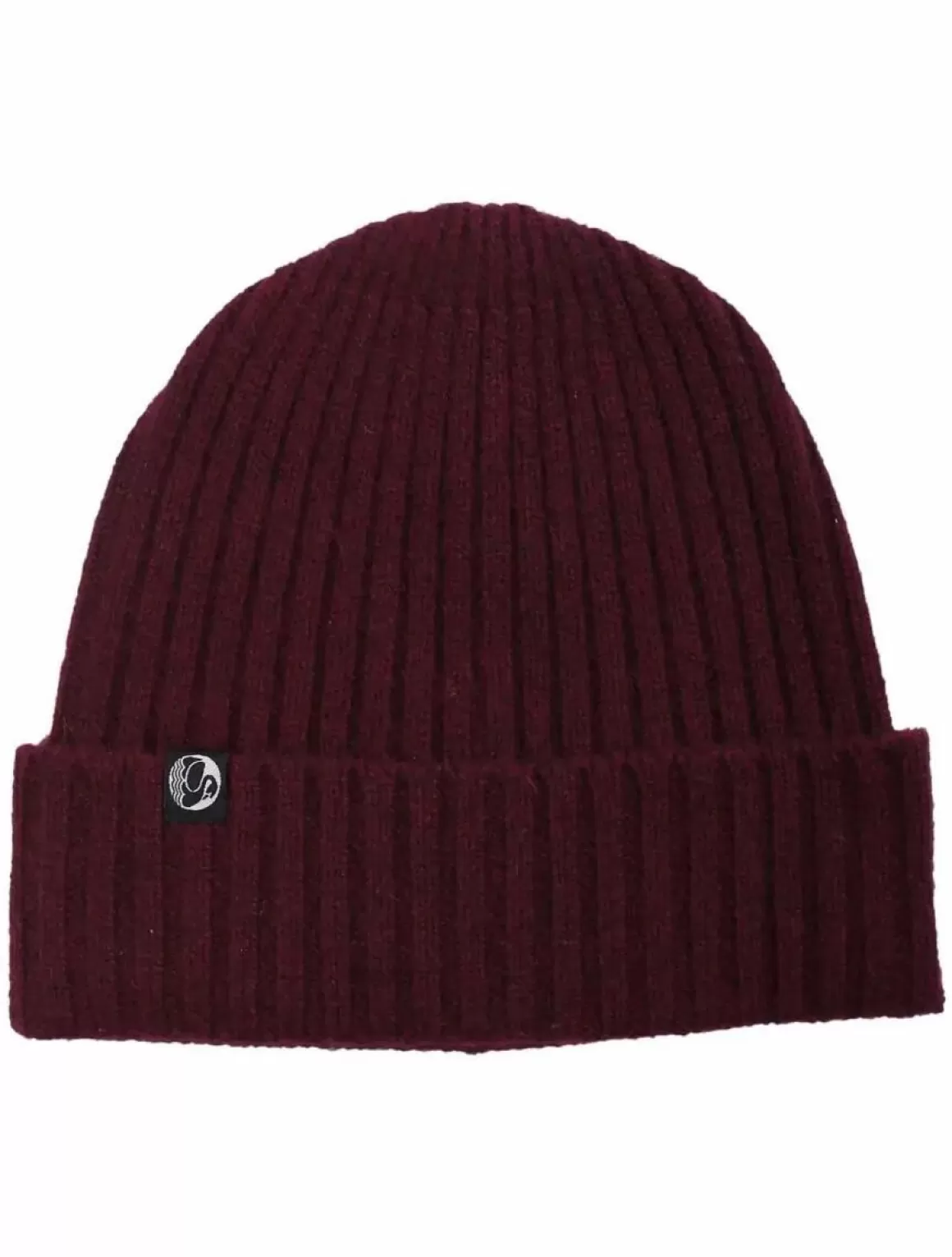 Damen Danefæ Ess - Cashmere Rib Beanie Dk Bordeaux