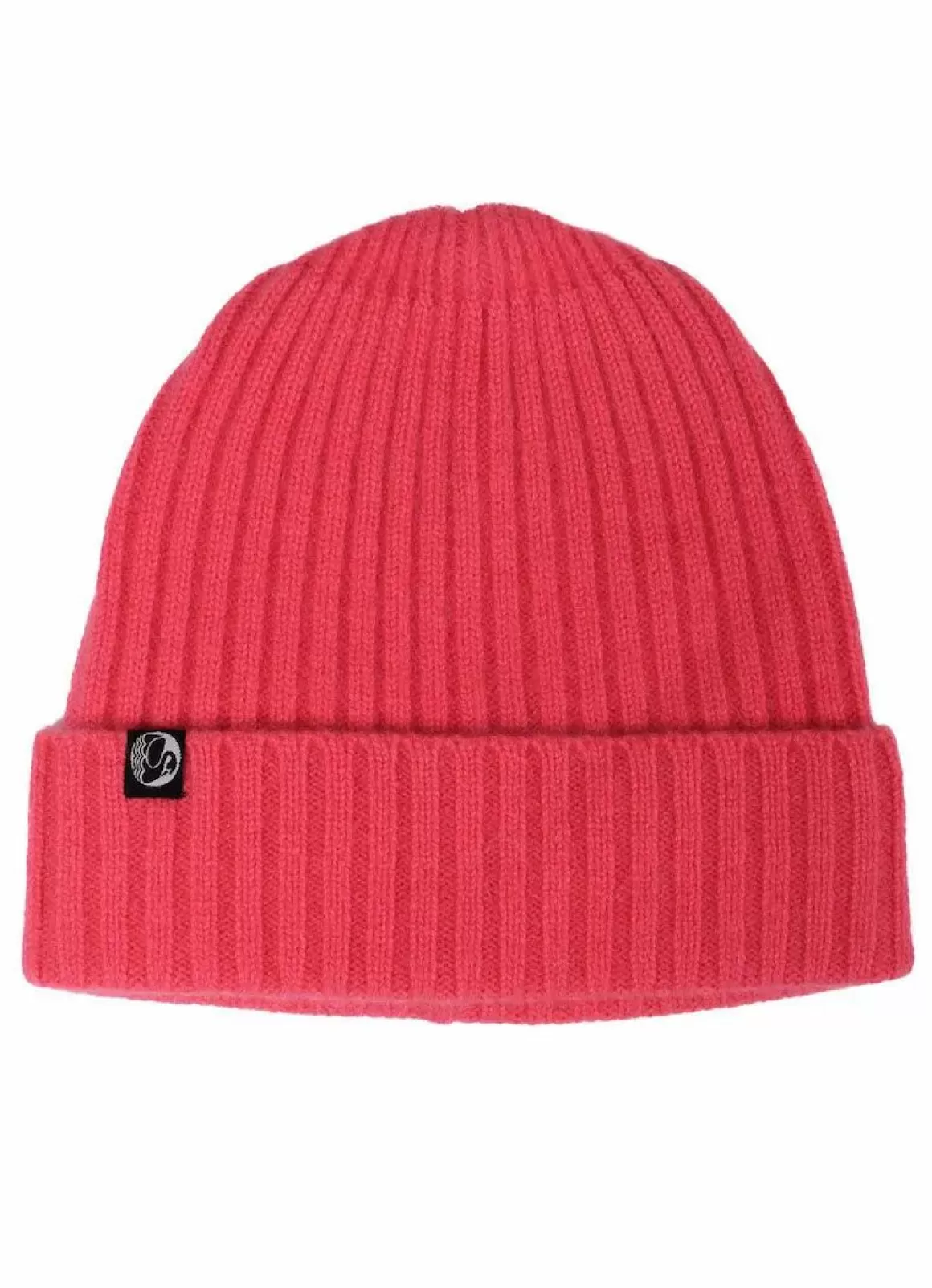 Damen Danefæ Ess - Cashmere Rib Beanie Electric Coral