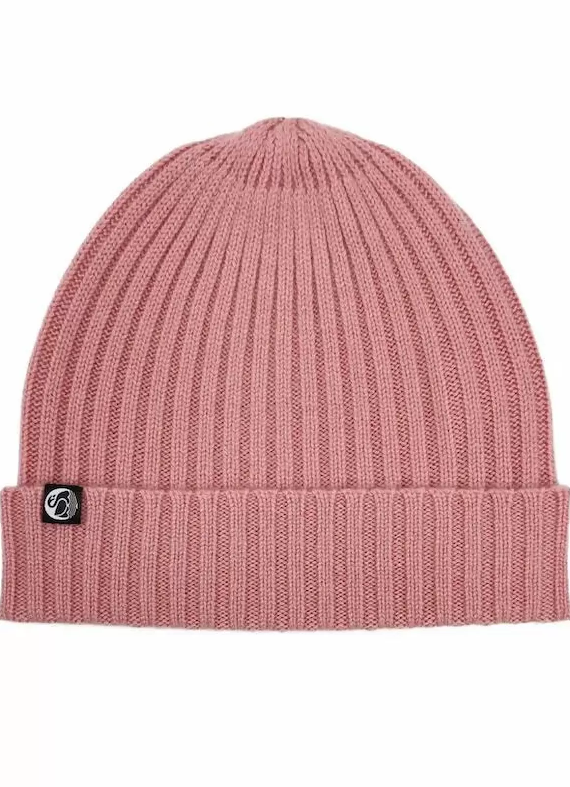 Damen Danefæ Ess - Cashmere Rib Beanie Grey Rose