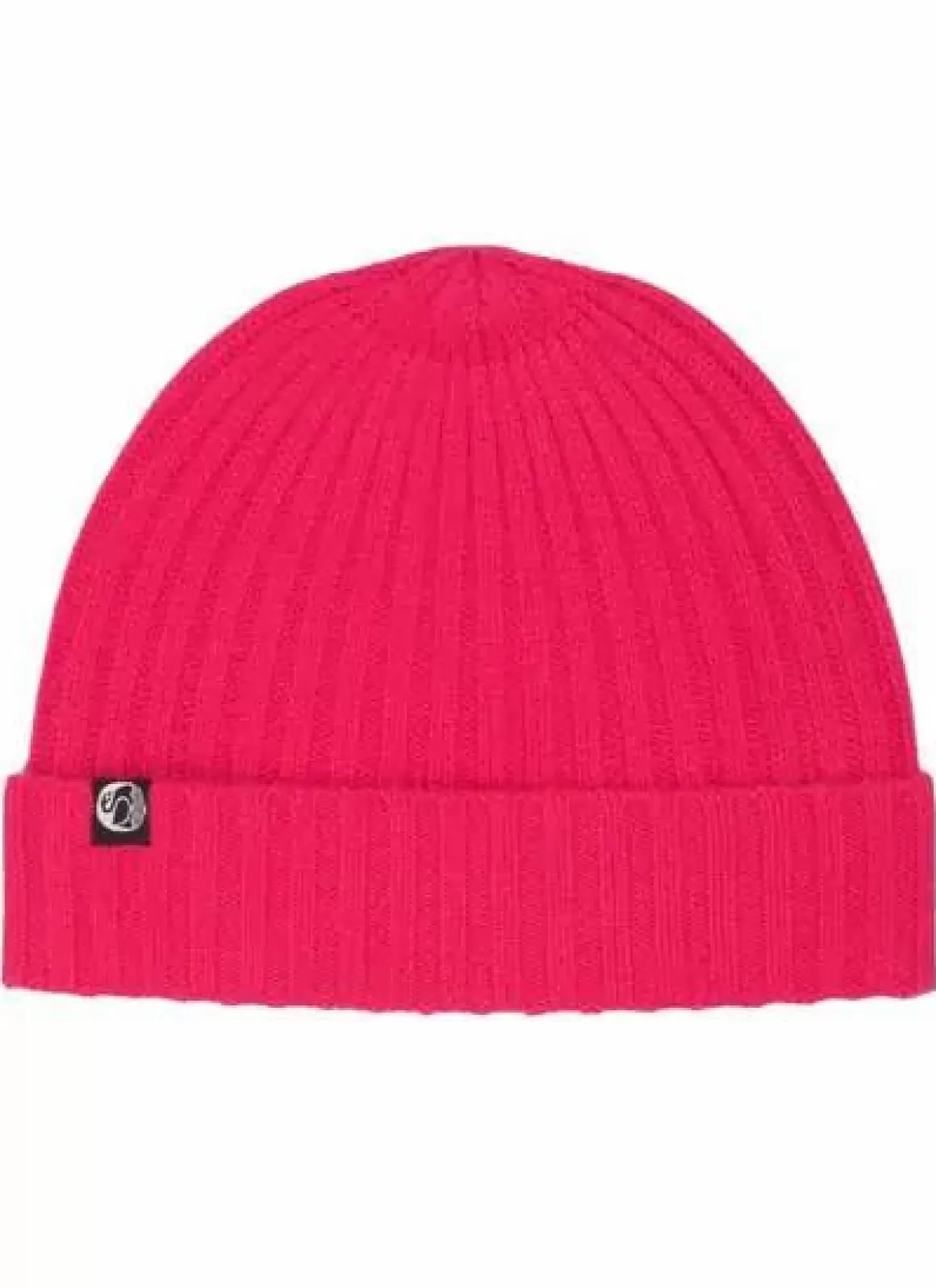 Damen Danefæ Ess - Cashmere Rib Beanie Tropical Pink