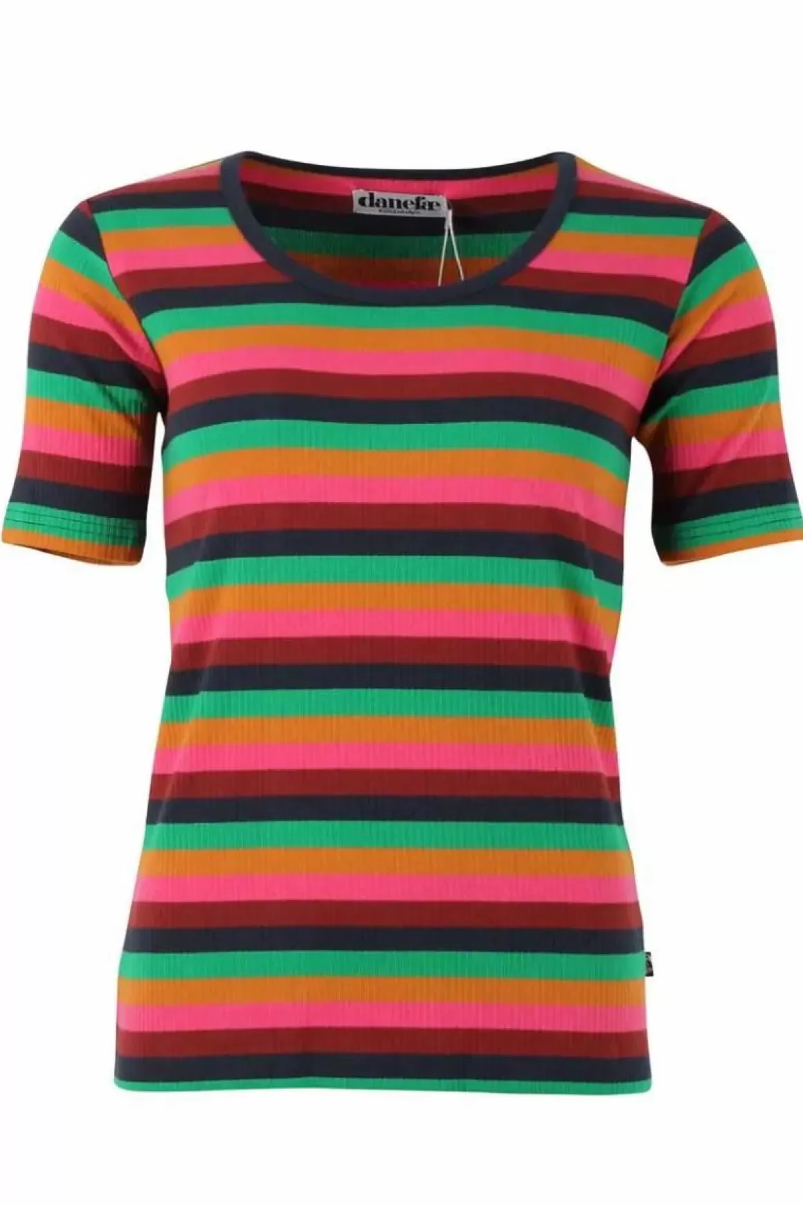 Damen Danefæ Ess - Danefriend Tee Tonic Stripe