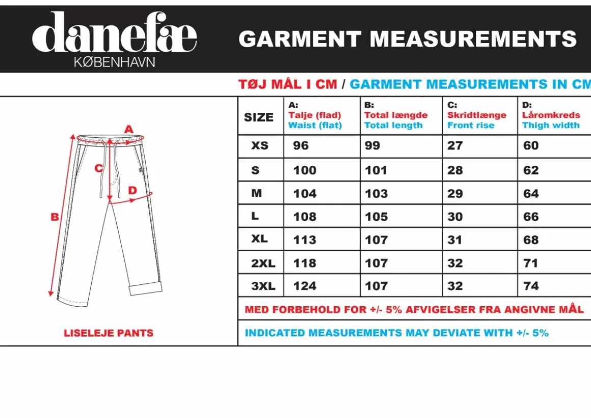 Damen Danefæ Ess - Daneliseleje Cord Pants Black