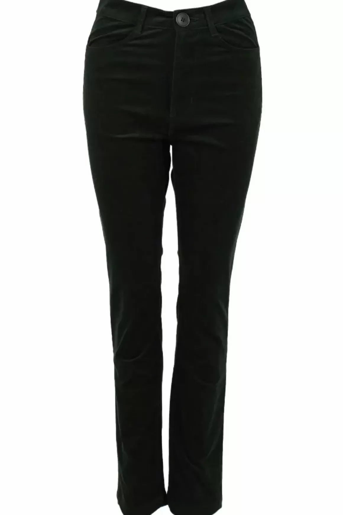 Damen Danefæ Ess - Danepretty Cord Stretch Pants Deep Forest