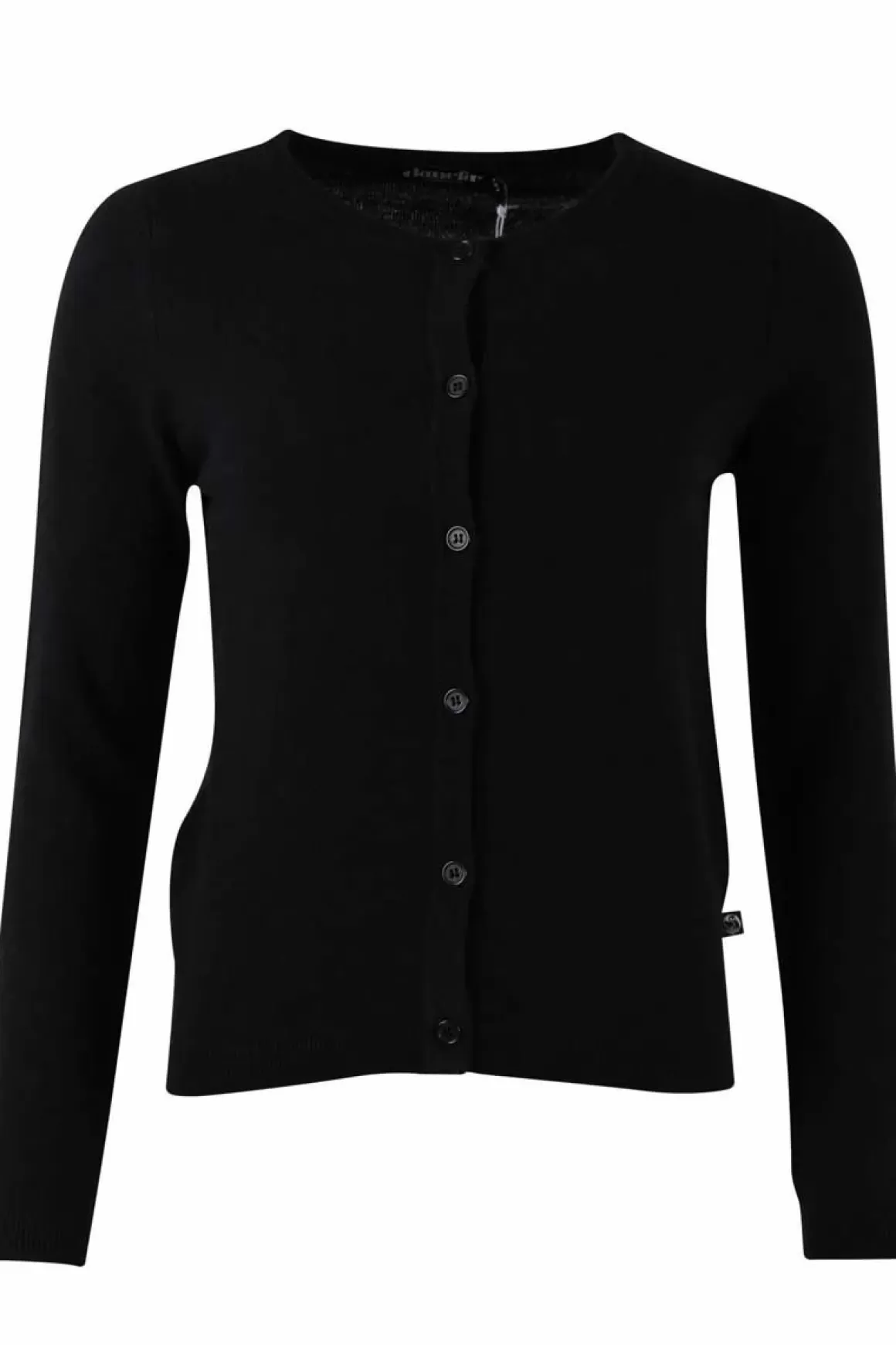 Damen Danefæ Ess - Forget Me Not Merino Cardigan Black