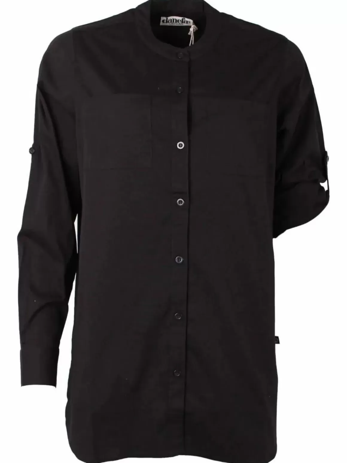 Damen Danefæ Ess - Joy Poplin Shirt Black