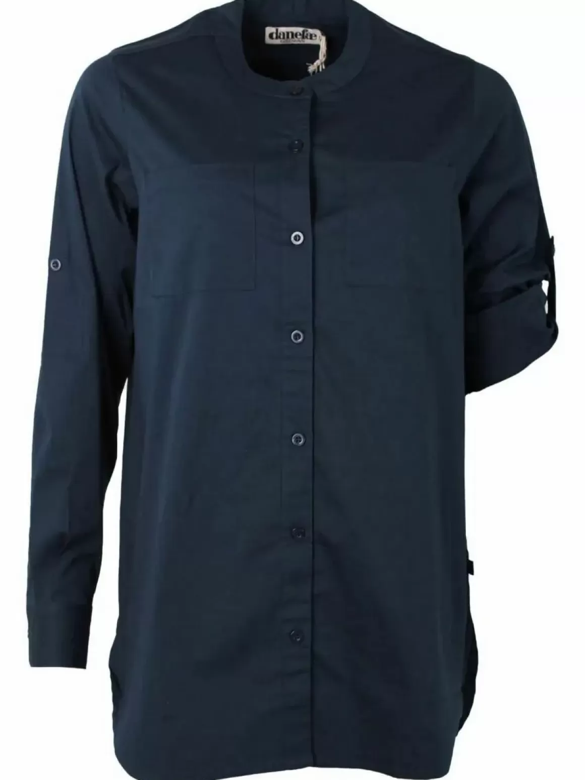 Damen Danefæ Ess - Joy Poplin Shirt Navy