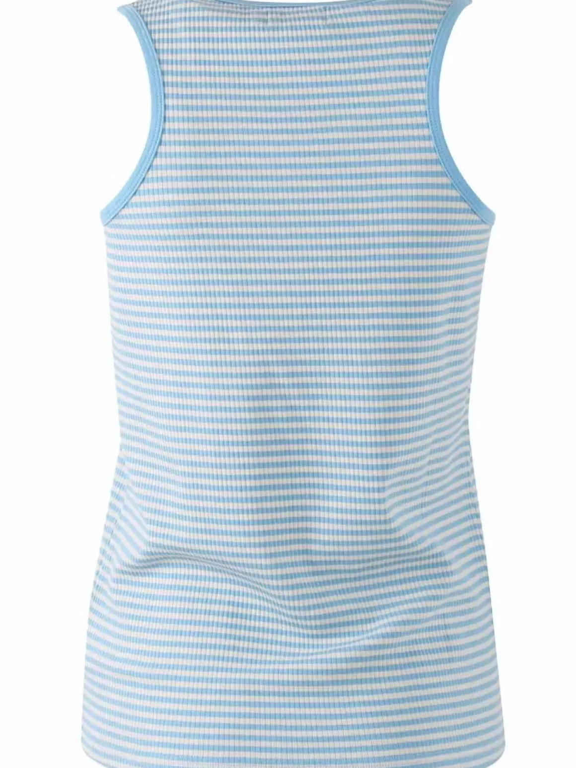 Damen Danefæ Ess - Organic Danallinge Top Baby Blue/Chalk