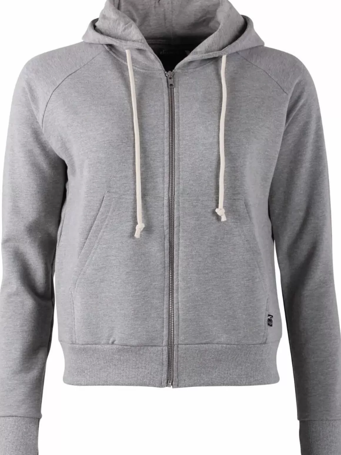 Damen Danefæ Ess - Organic Danebalance Zip-Up Heather Grey