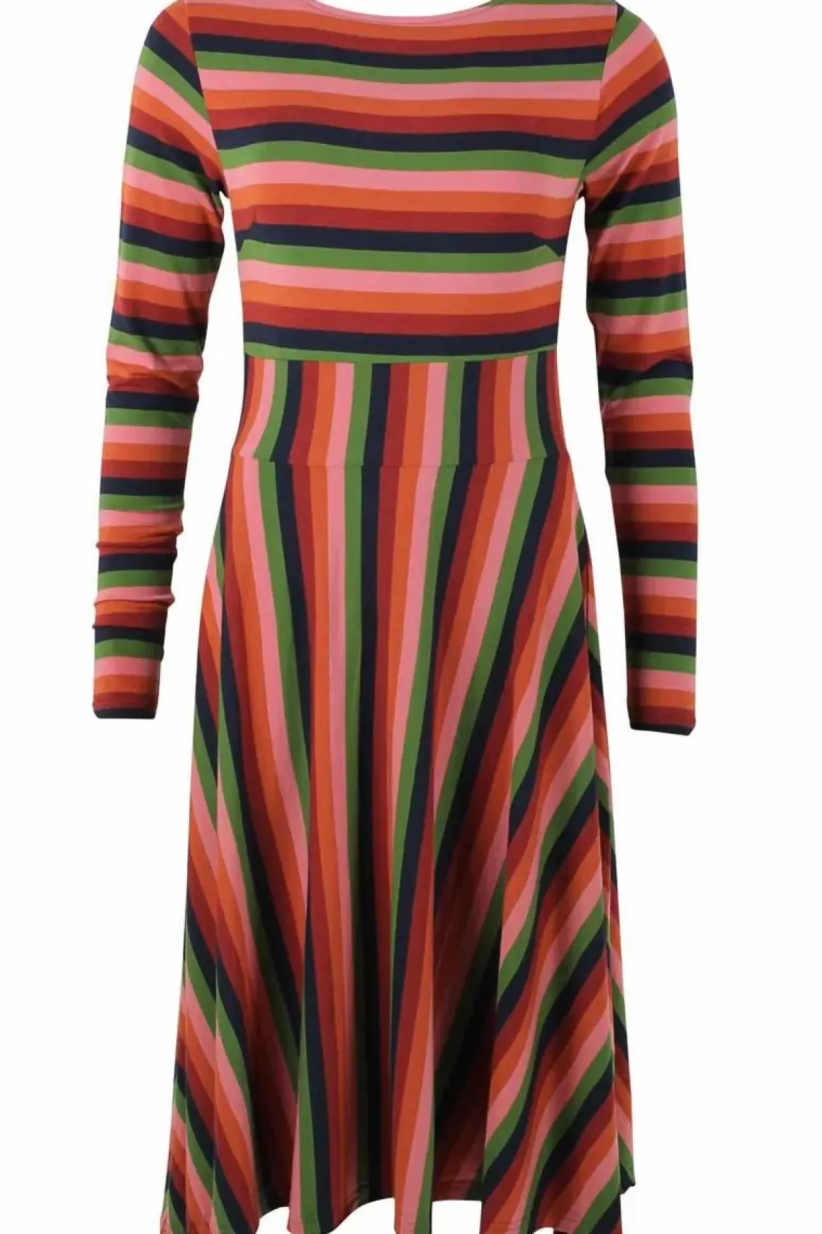 Damen Danefæ Ess - Sisse Wool Dress Comfort Stripe