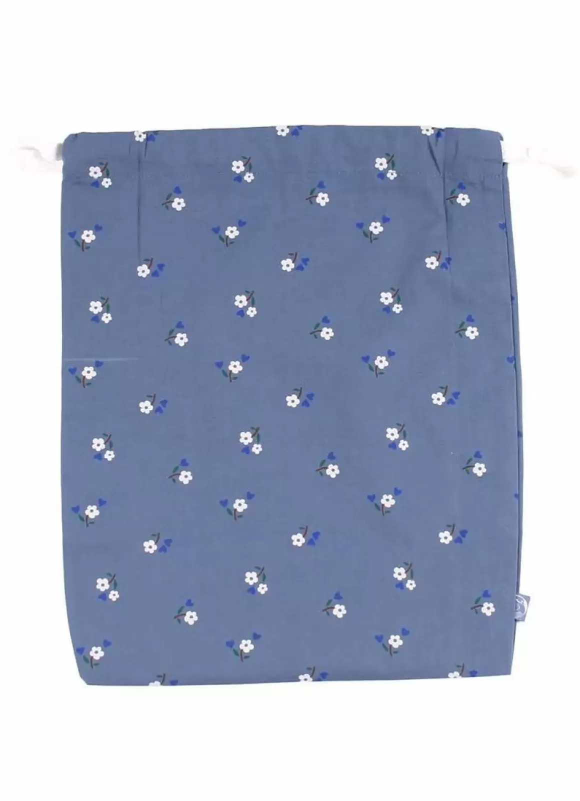 Kinder Danefæ Fruit/Gift Bag Big Grey Blue Miniflower