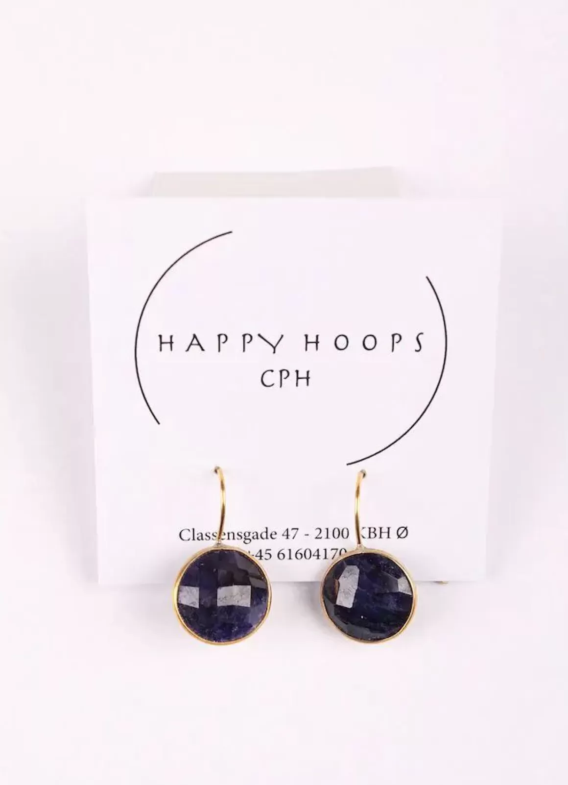 Damen Danefæ Happy Hoop Cph Nina Bla Onyx