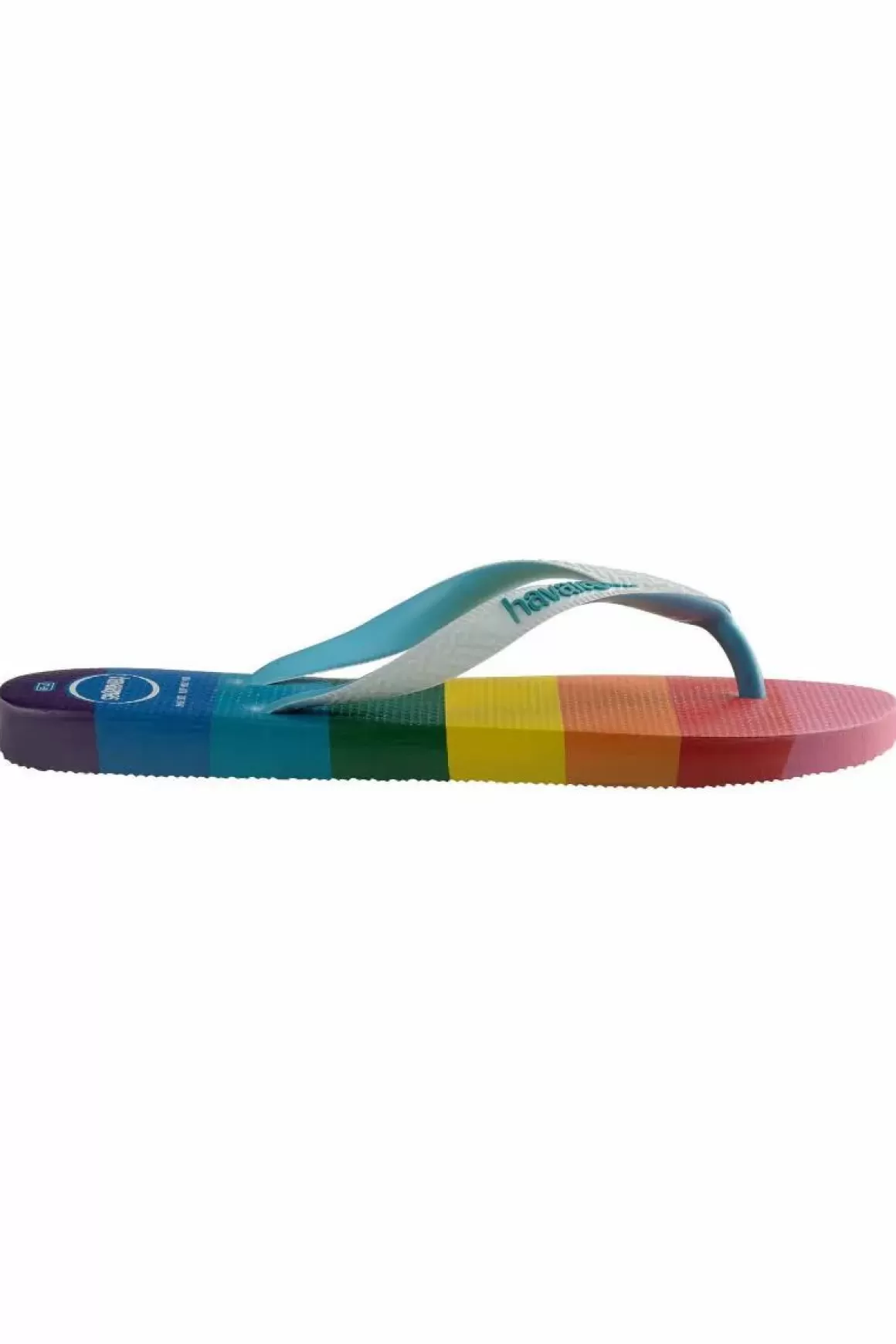 Damen Danefæ Havaianas Top Allover Flipflops Pride Blue