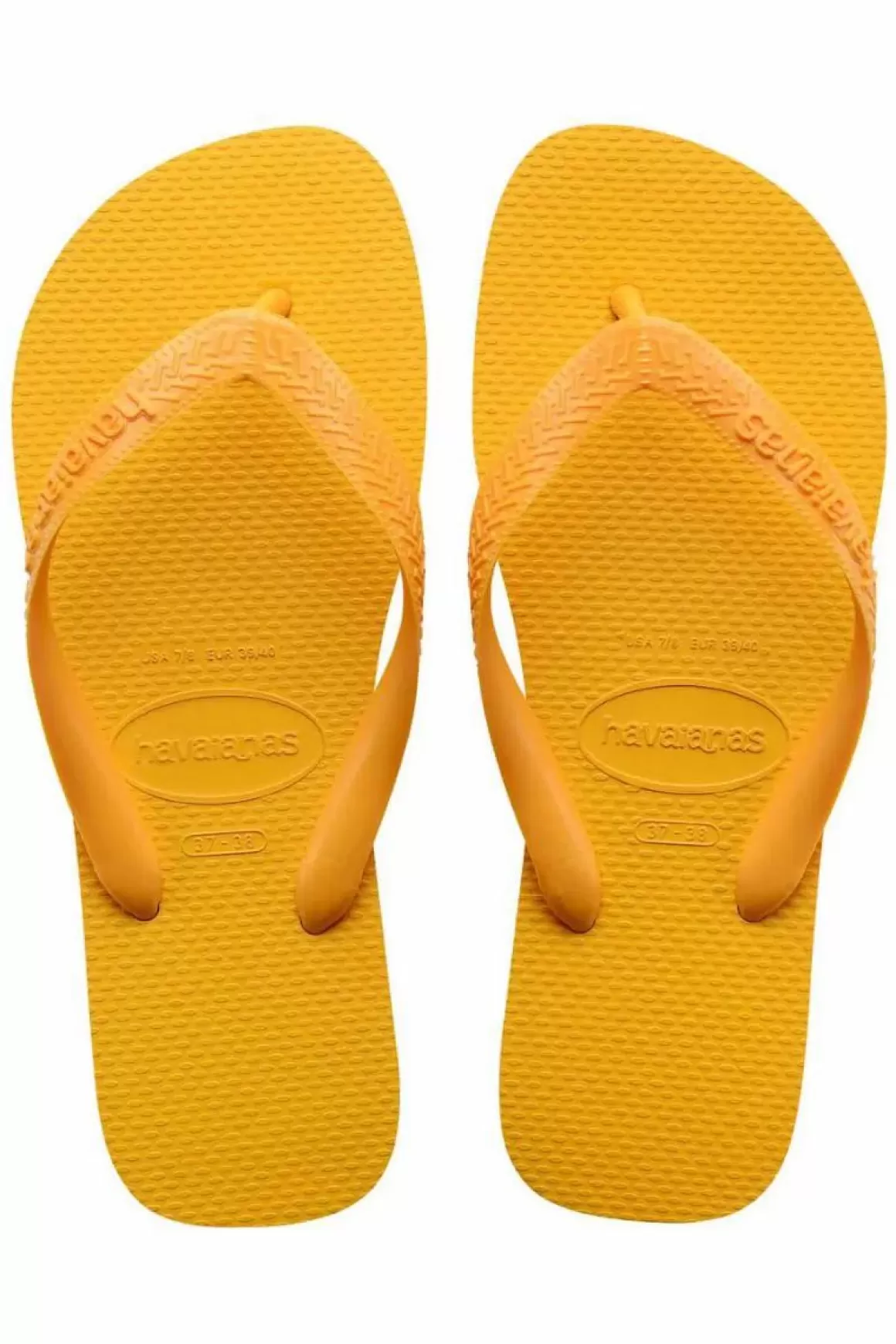 Damen Danefæ Havaianas Top Flipflops Pop Yellow