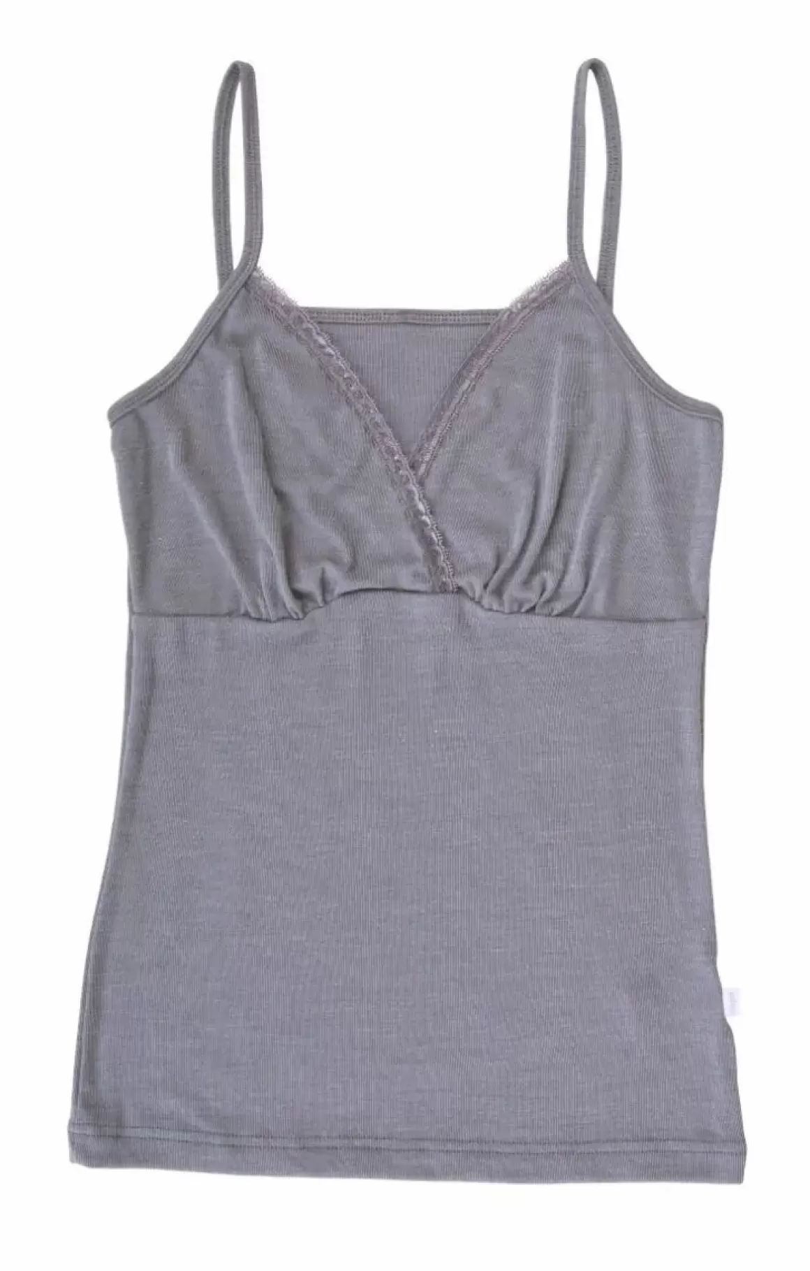 Damen Danefæ Joha Chemise Victoria Wool/Silk Grey