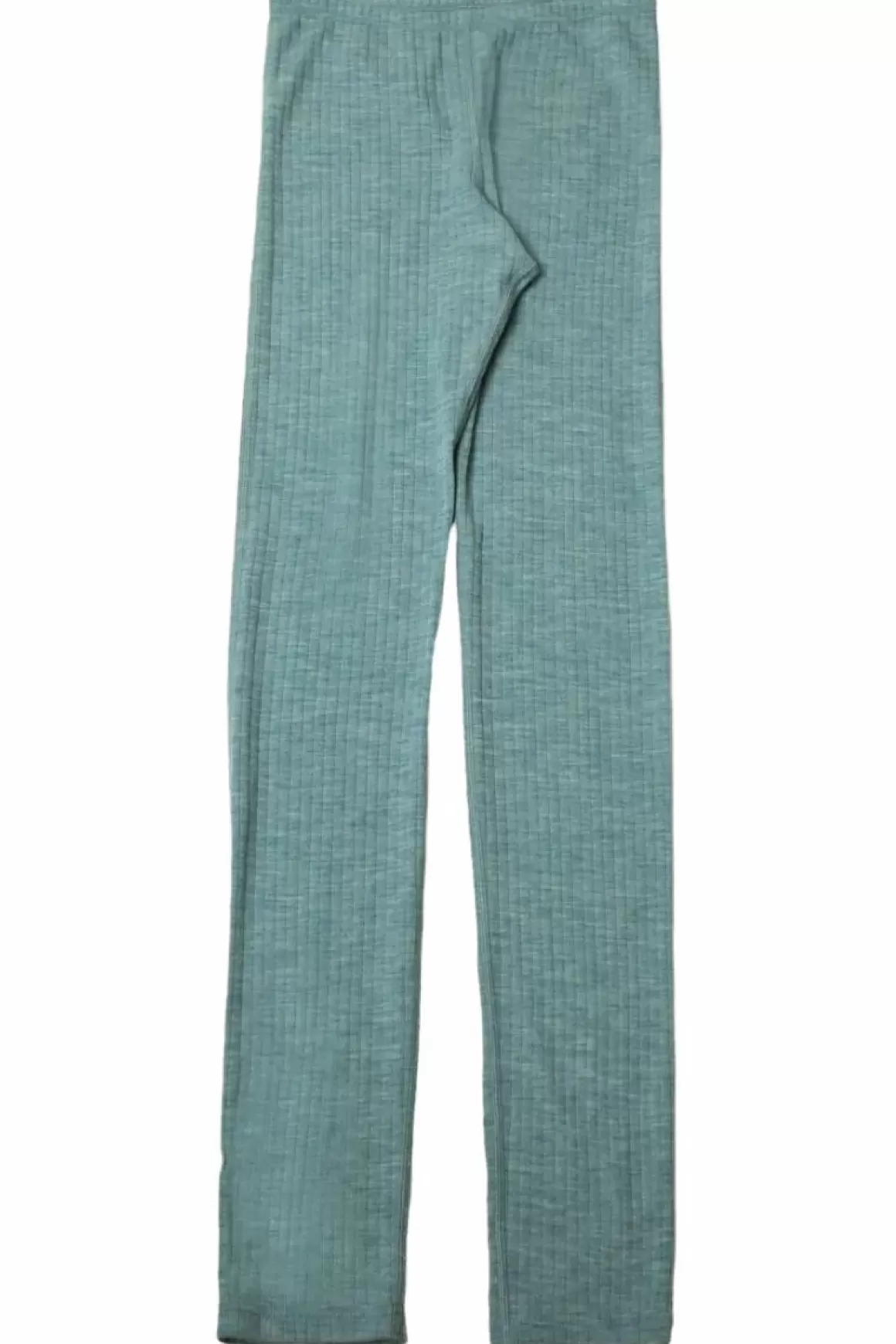 Damen Danefæ Joha Leggings Wool Aqua Melange