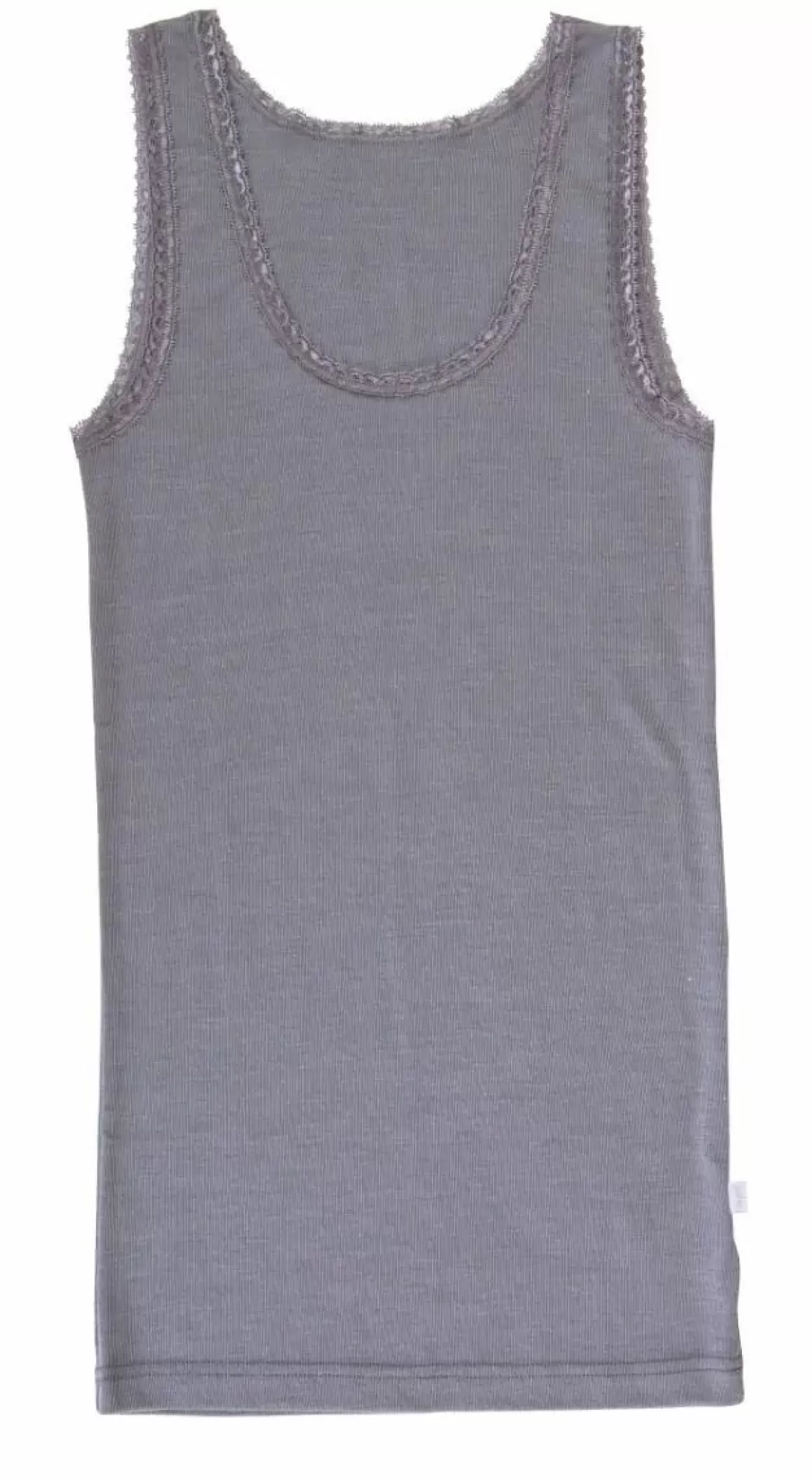 Damen Danefæ Joha Undershirt Victoria Wool/Silk Grey