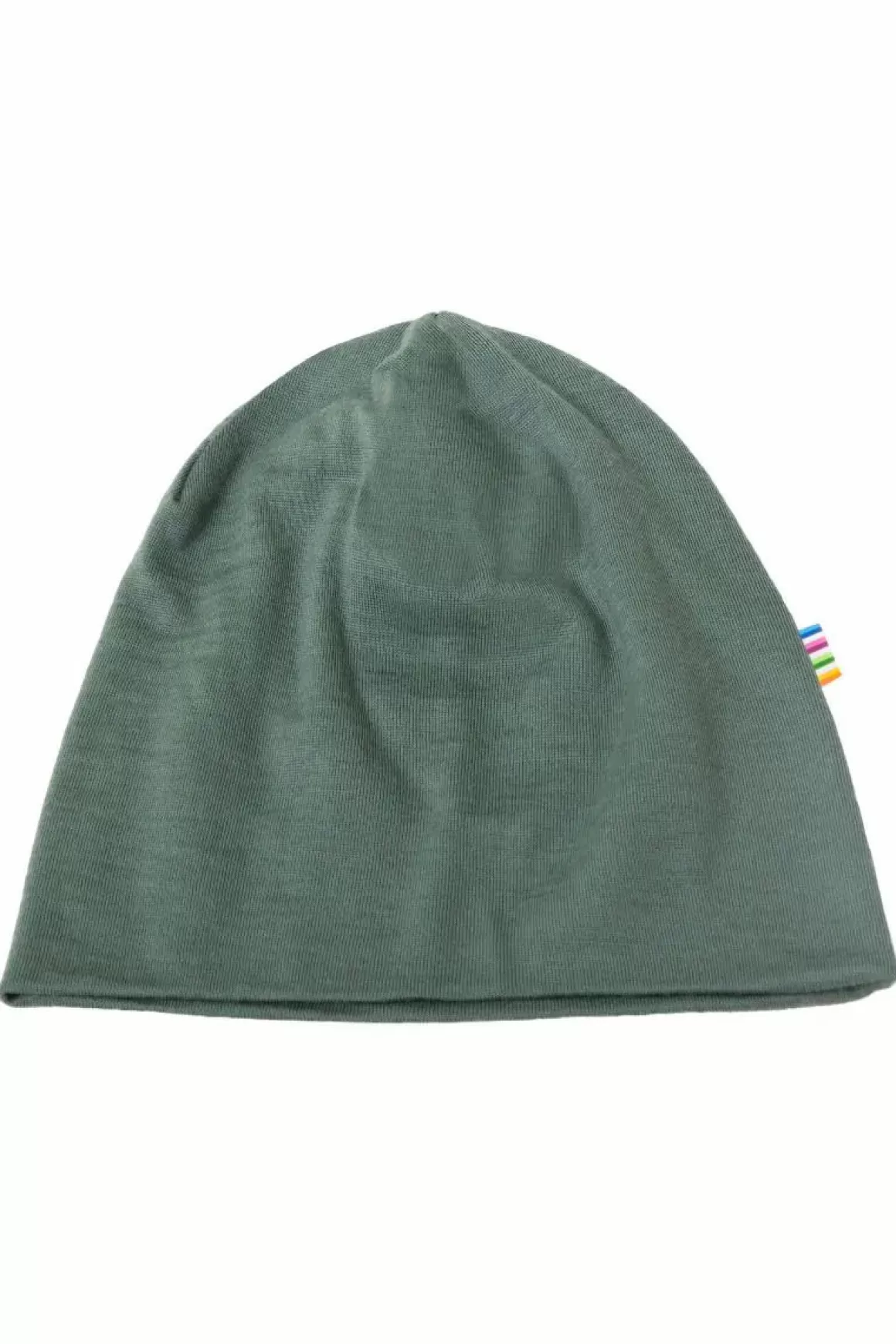 Damen Danefæ Joha Wool Beanie Double Layer Dark Green