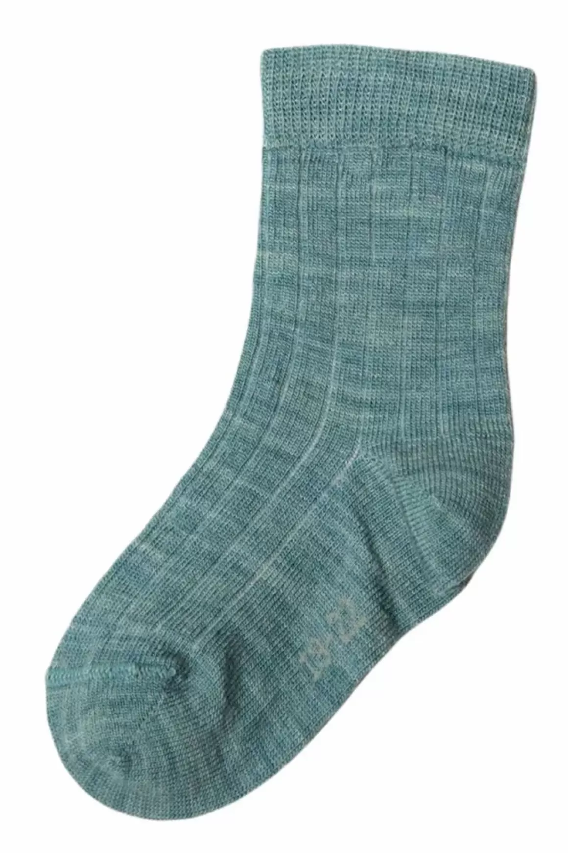 Damen Danefæ Joha Wool Socks Thin Rib Aqua