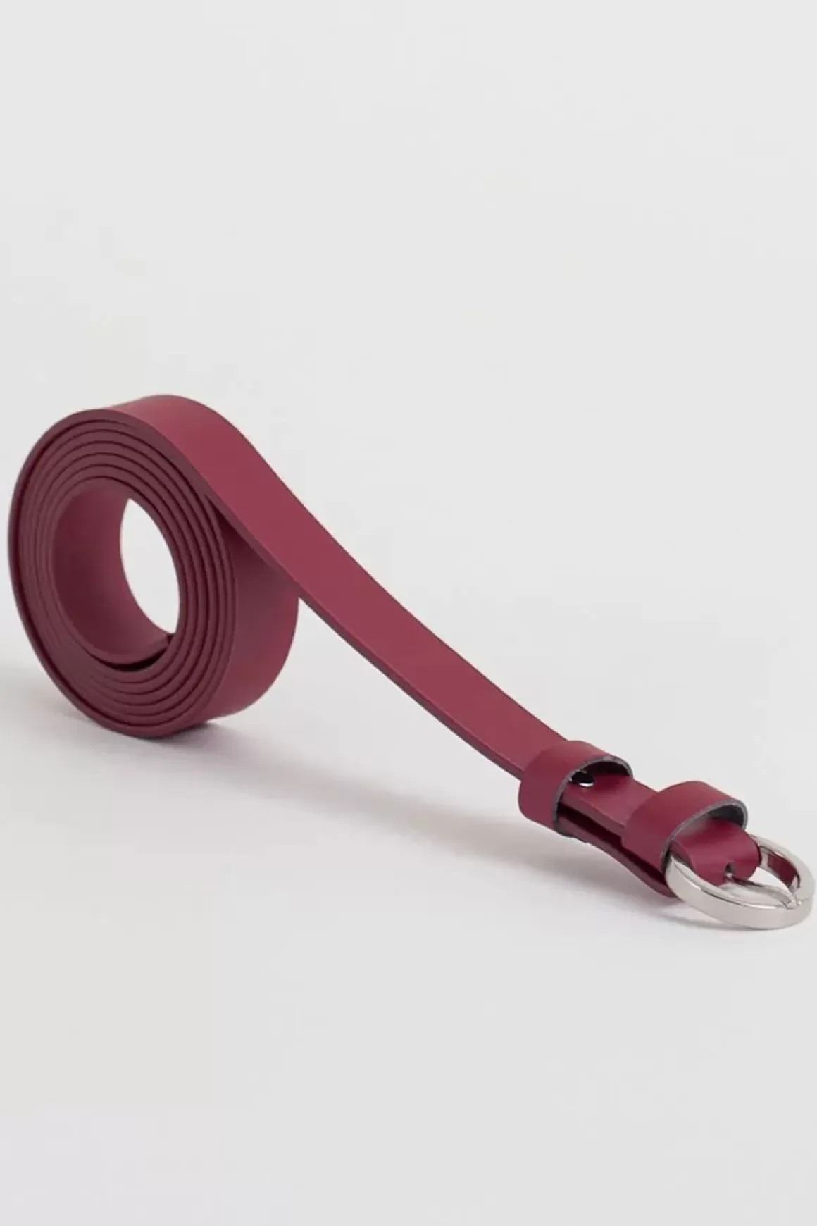 Damen Danefæ Labienhecha Leather Belt Wine