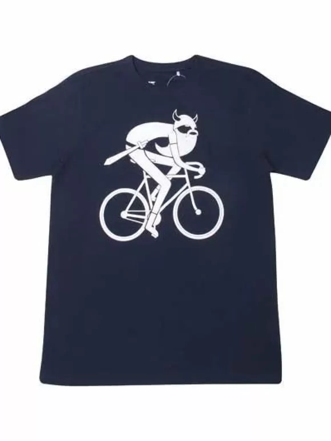 Herren Danefæ Mande Tee Navy Biking Viking