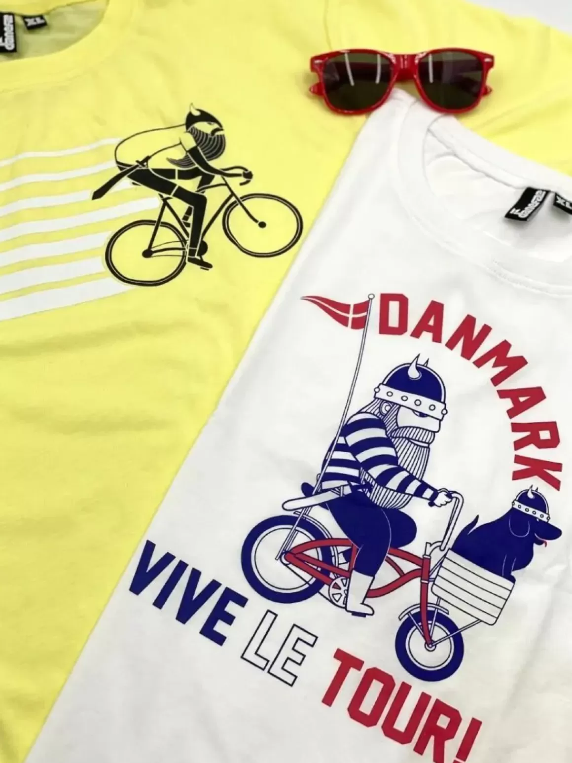 Herren Danefæ Mande Tee Pale Yellow Veloviking Tdf