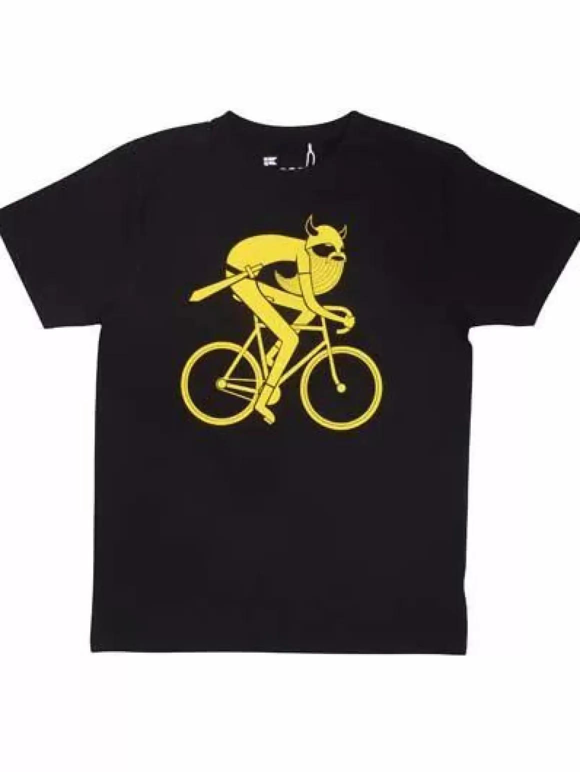 Herren Danefæ Mande Tee X Black Biking Viking