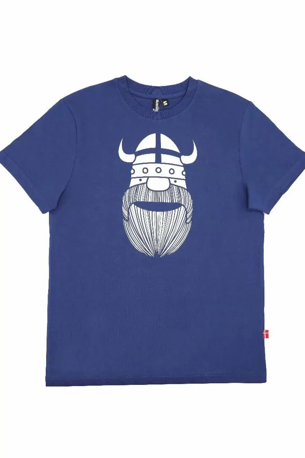 Herren Danefæ Mande Tee X Dusty Blue Erik (White)